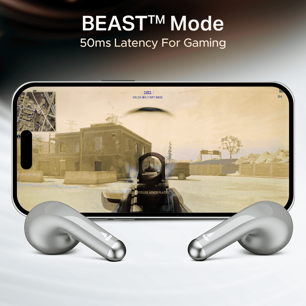 boAt Airdopes 101v2 | Wireless Earbuds with 35 Hours Playback, BEAST™ Mode & ENx™ Tech