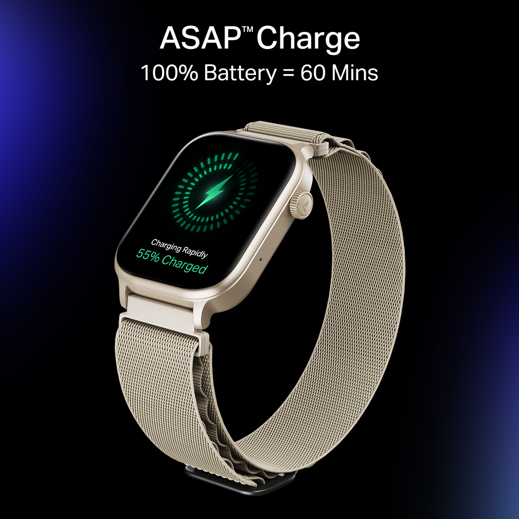 boAt Storm Infinity Plus | Power-Packed Smartwatch with HD Display & 20-Day Battery