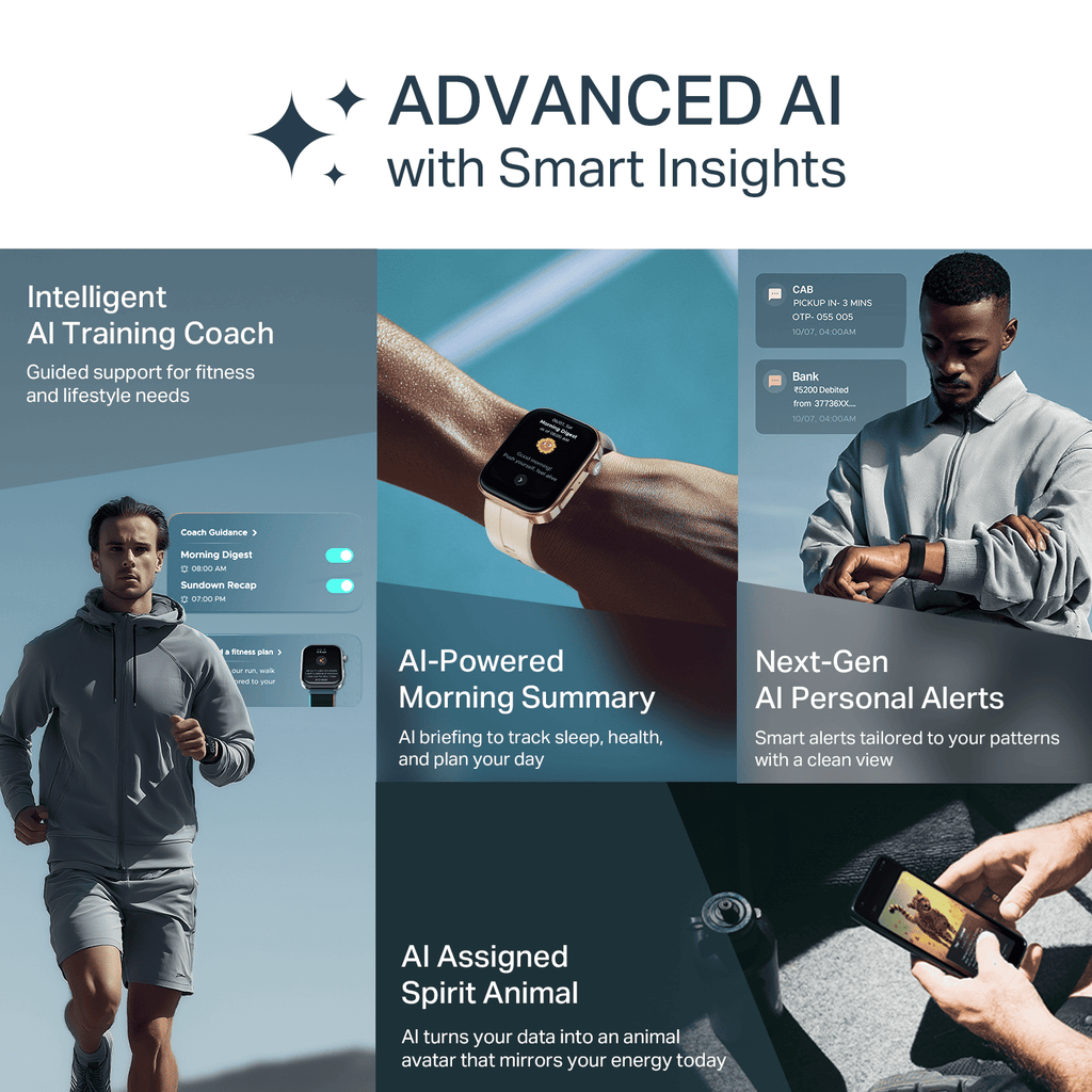 boAt Chrome Endeavour | Smartwatch with 1.96" AMOLED Display, AI Coach, Auto Activity Detection & Turn-by-Turn Navigation