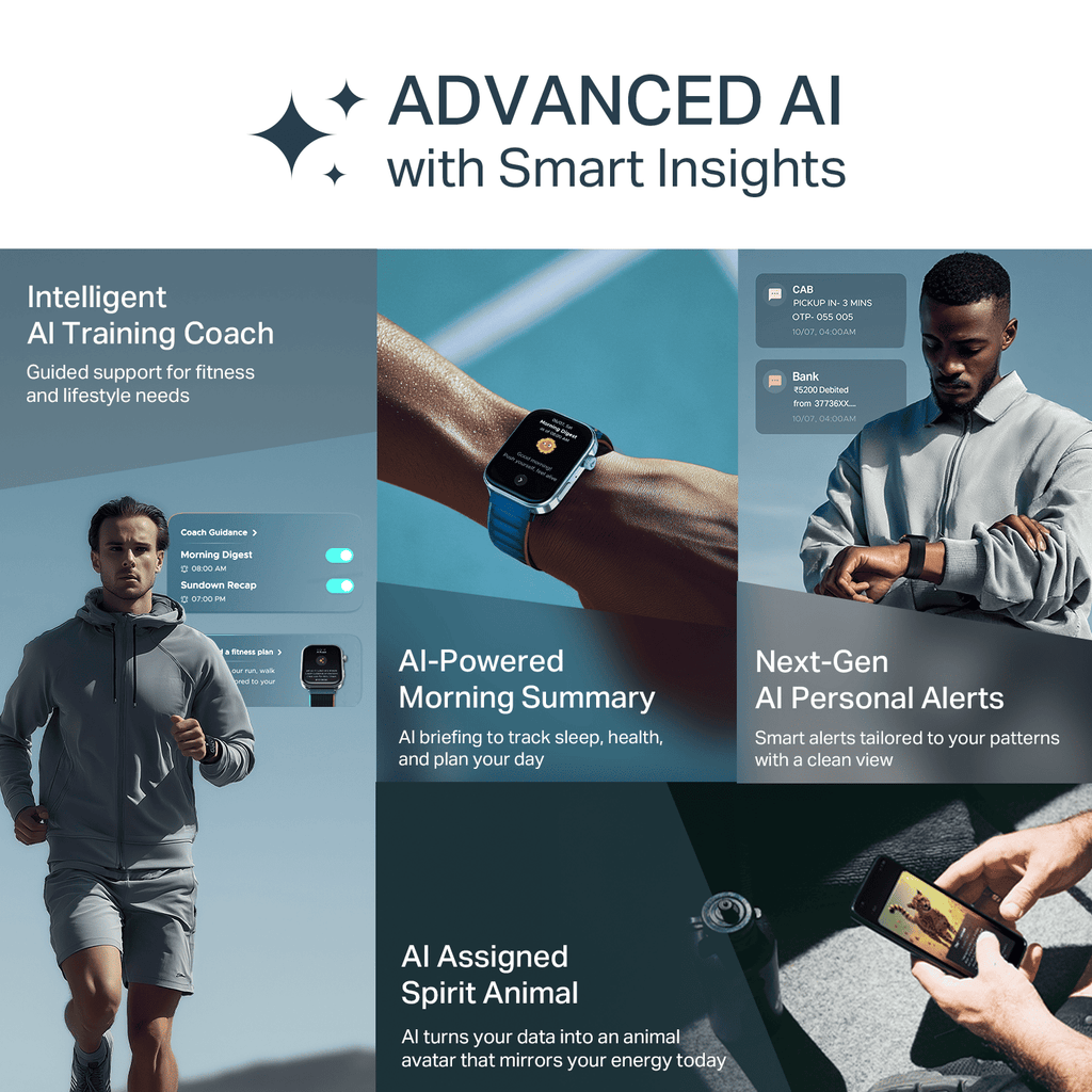 boAt Chrome Endeavour | Smartwatch with 1.96" AMOLED Display, AI Coach, Auto Activity Detection & Turn-by-Turn Navigation