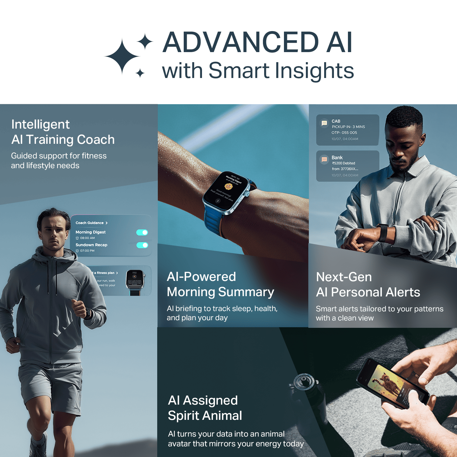 boAt Chrome Endeavour | Smartwatch with 1.96" AMOLED Display, AI Coach, Auto Activity Detection & Turn-by-Turn Navigation