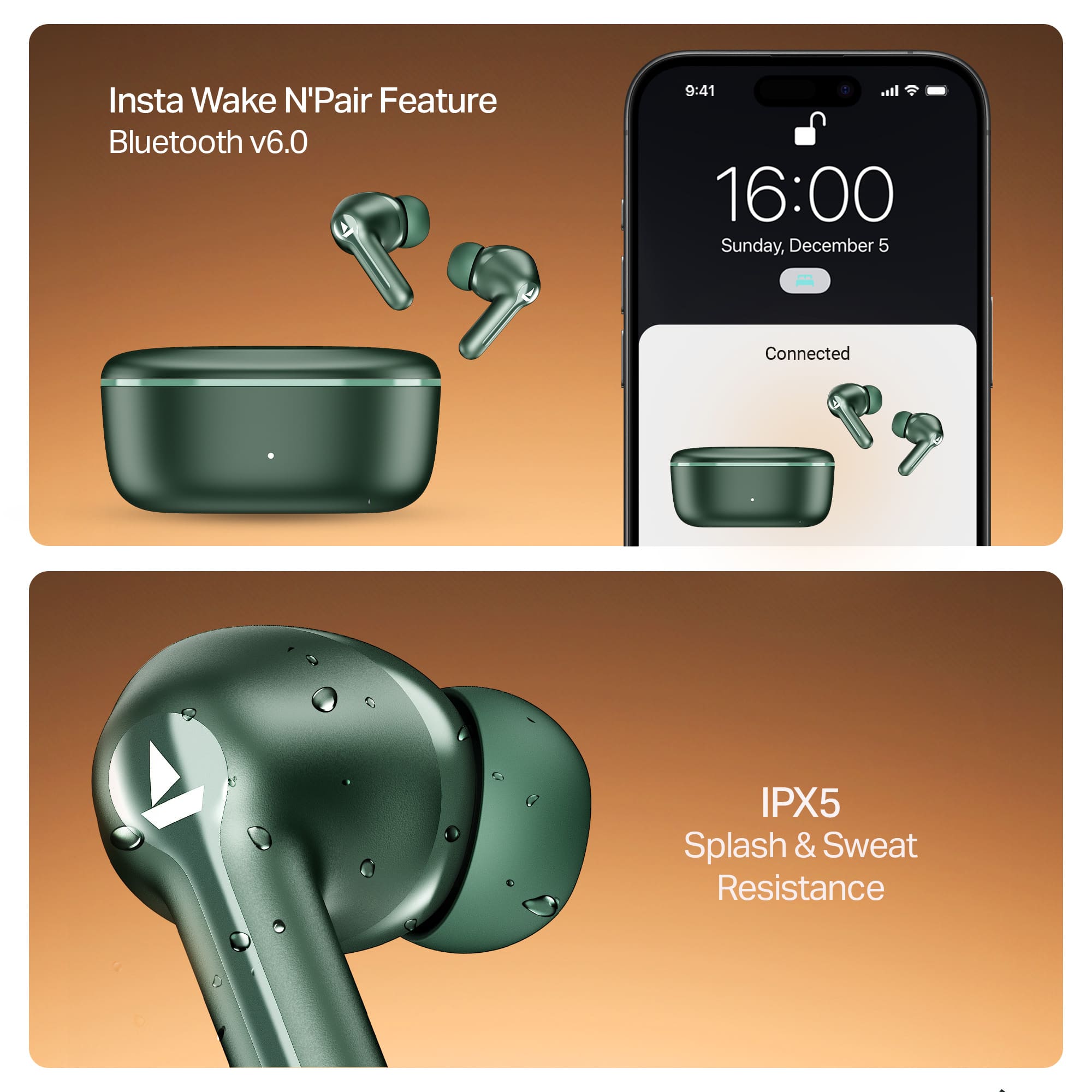 boAt Airdopes Prime 413 | Wireless Earbuds with 50 Hours Playback, BEAST™ Mode & Voice Assistant Support
