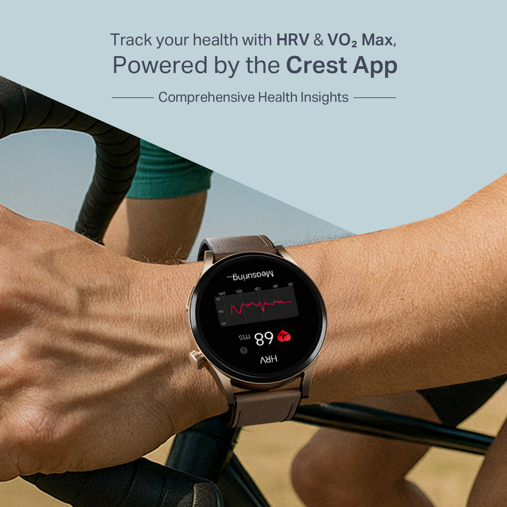 boAt Chrome Horizon | Smartwatch with 1.51" AMOLED Display, Premium Metal Built, VO2 Max, Video Watch Face, Functional Crown