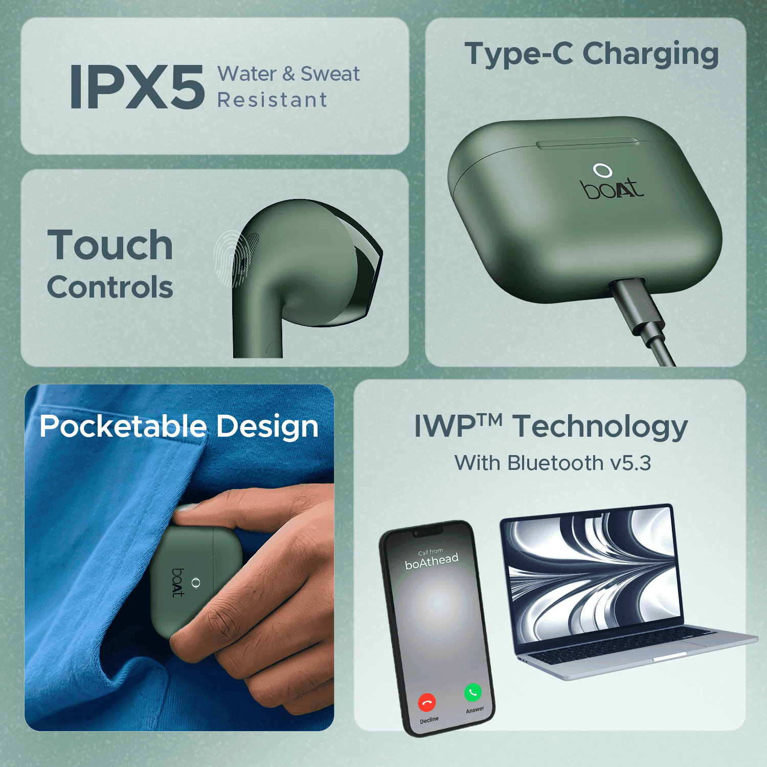 boAt Airdopes Alpha SS Edition | TWS Earbuds with 35 Hours Playback, 13mm Drivers, ENx™ Tech, ASAP™ Charge, IWP™ Technology