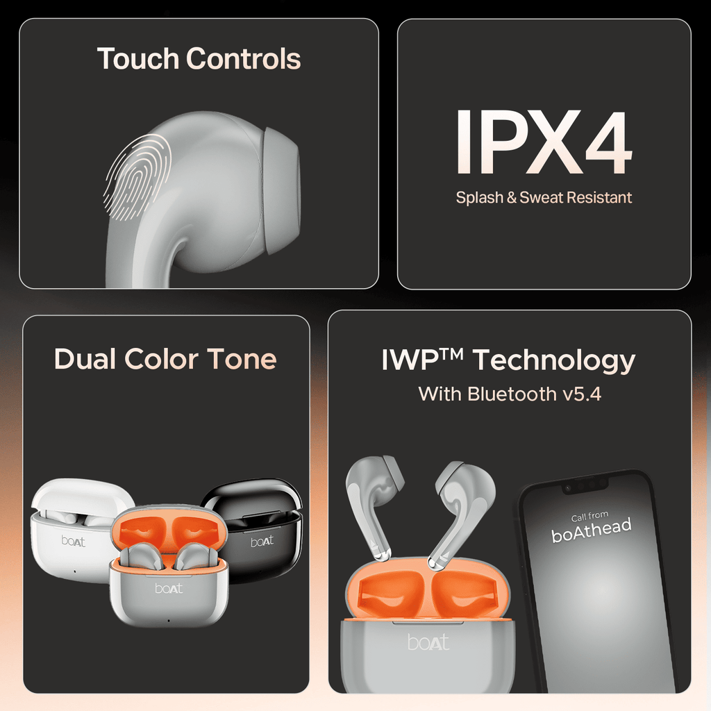 boAt Airdopes 101v2 | Wireless Earbuds with 35 Hours Playback, BEAST™ Mode & ENx™ Tech
