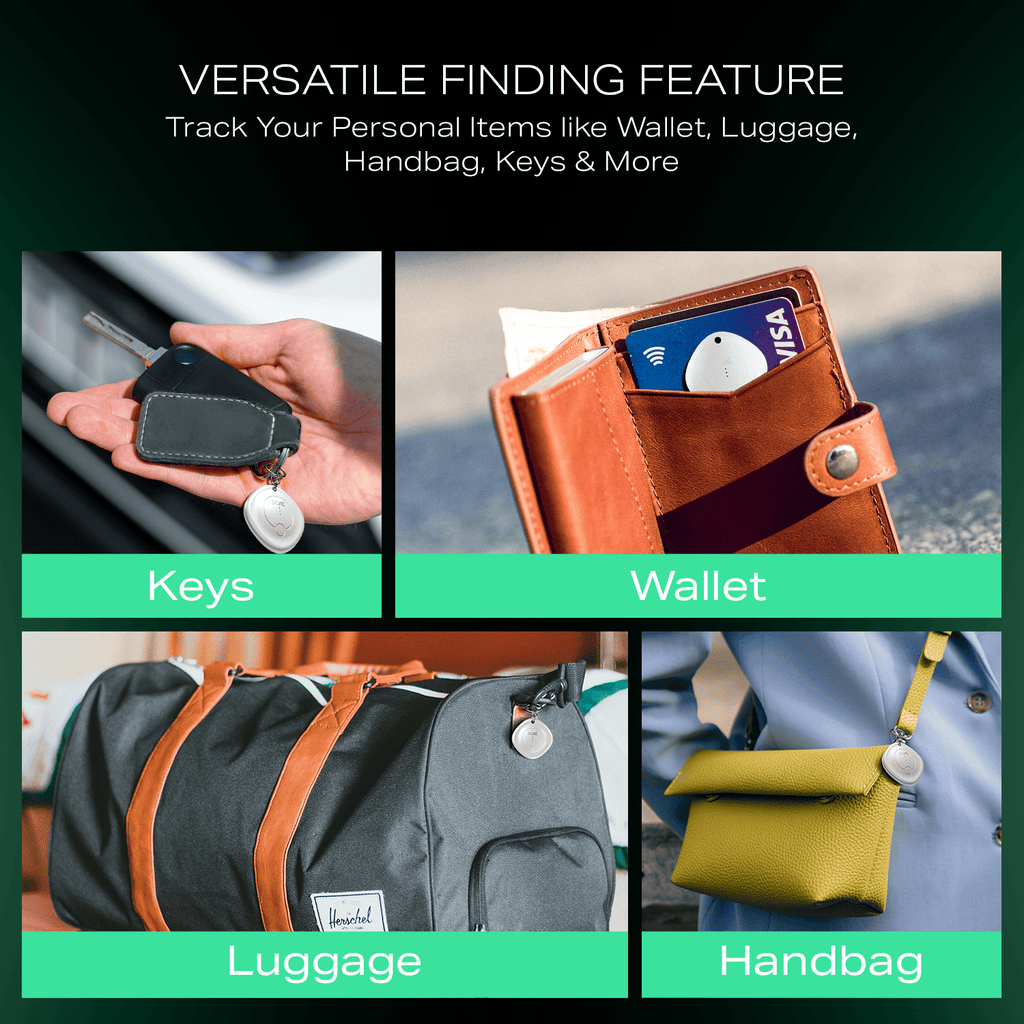 boAt TAG - Bluetooth Item Finder | BLE Location Tracking, In-built 80dB Alarm, Versatile Tracking Feature, 1-Year Battery Backup
