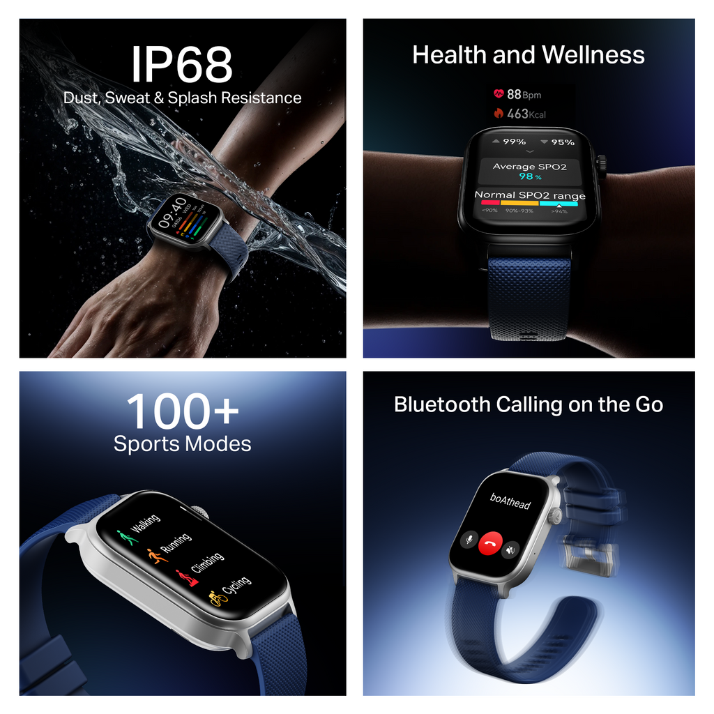 boAt Storm Infinity Plus | Power-Packed Smartwatch with HD Display & 20-Day Battery