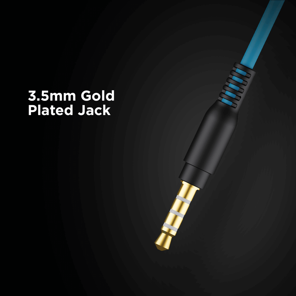 boAt Bassheads 950v2 | Wired Headphone with 40mm drivers, Passive Noise Isolation & built-in mic, Deep Bass