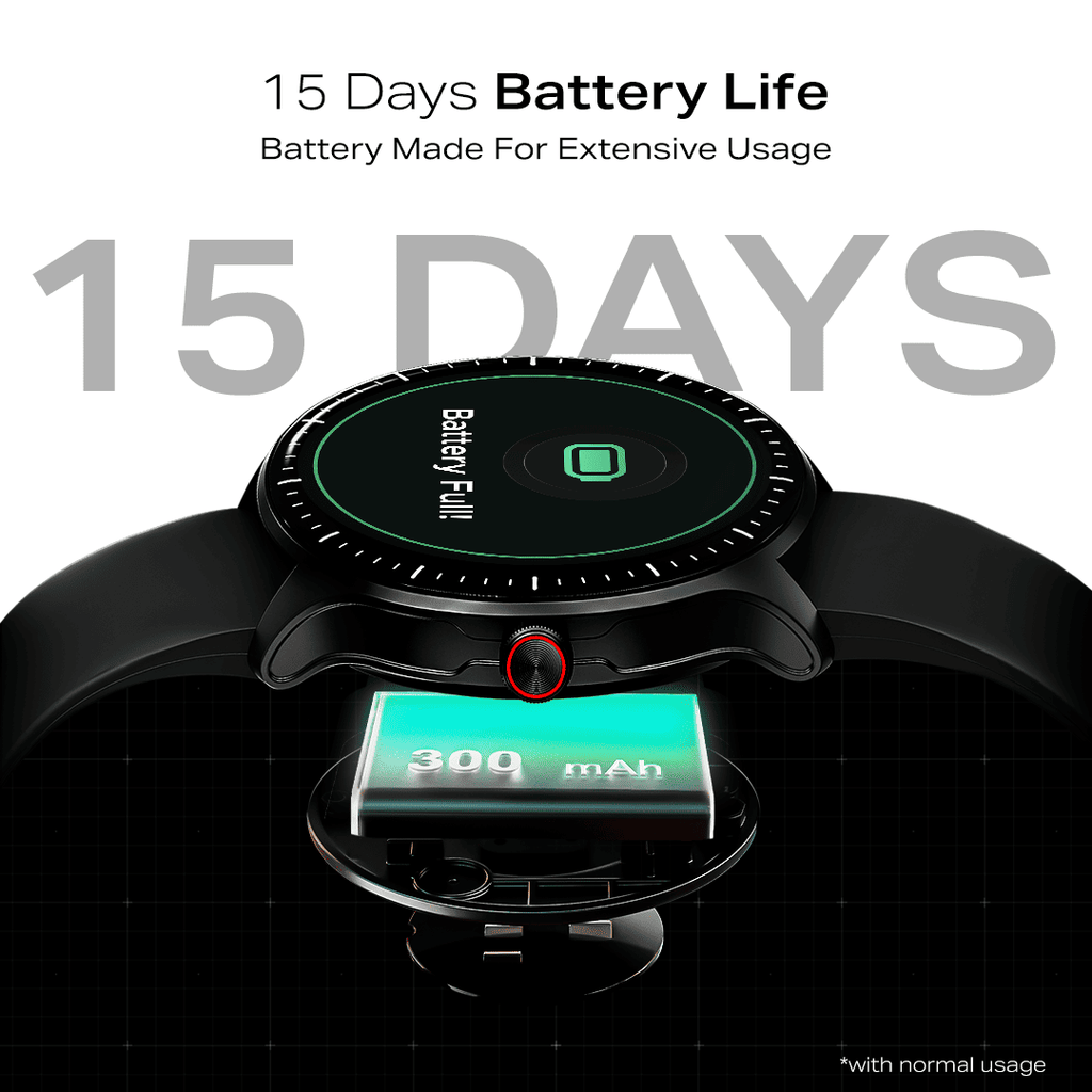 boAt Valour Watch 1 GPS | 1.43" AMOLED Smartwatch with In-Built GPS, 15-Day Battery Life & AI Workout Detection