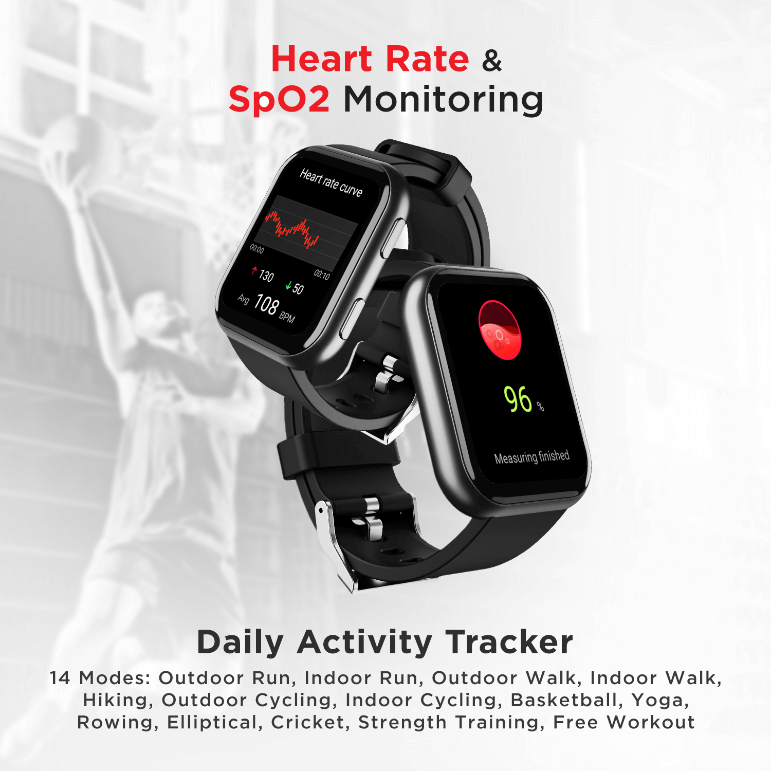 boAt Blaze | Fast Charging Smart Watch with 1.75" (4.45 cm) HD Display, Upto 10 Days of Battery Life, Heart Rate & SPO2 Monitoring