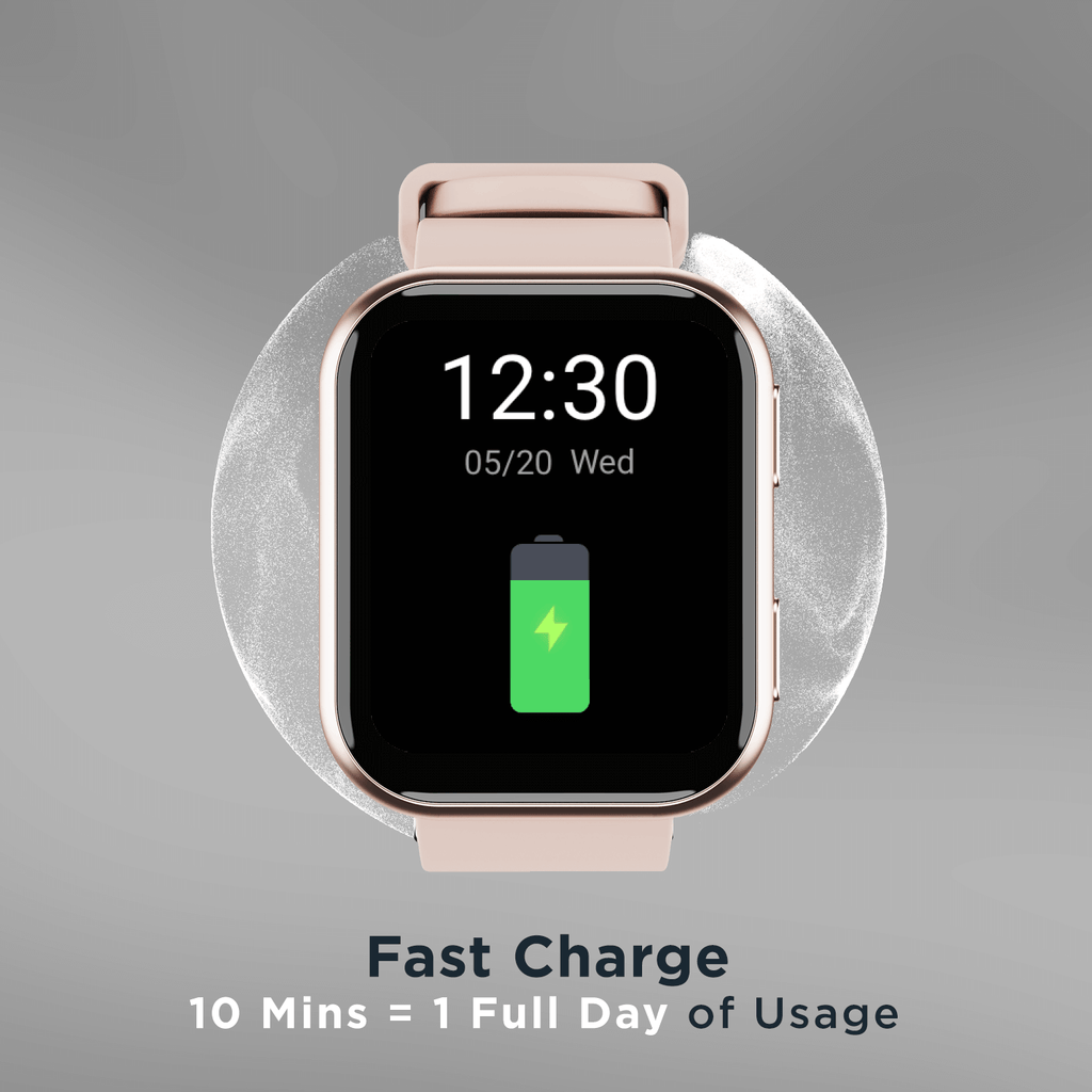 boAt Blaze | Fast Charging Smart Watch with 1.75" (4.45 cm) HD Display, Upto 10 Days of Battery Life, Heart Rate & SPO2 Monitoring