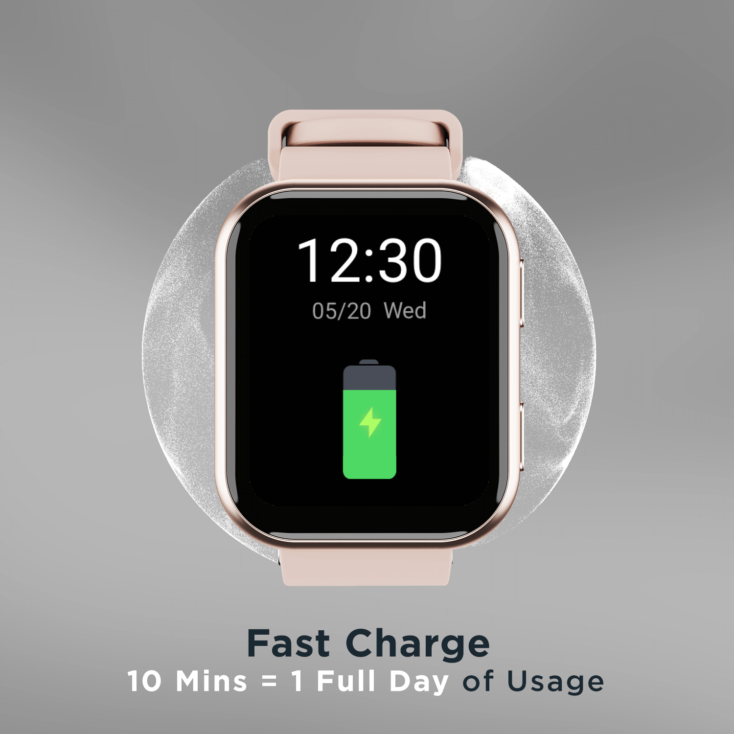 boAt Blaze | Fast Charging Smart Watch with 1.75" (4.45 cm) HD Display, Upto 10 Days of Battery Life, Heart Rate & SPO2 Monitoring