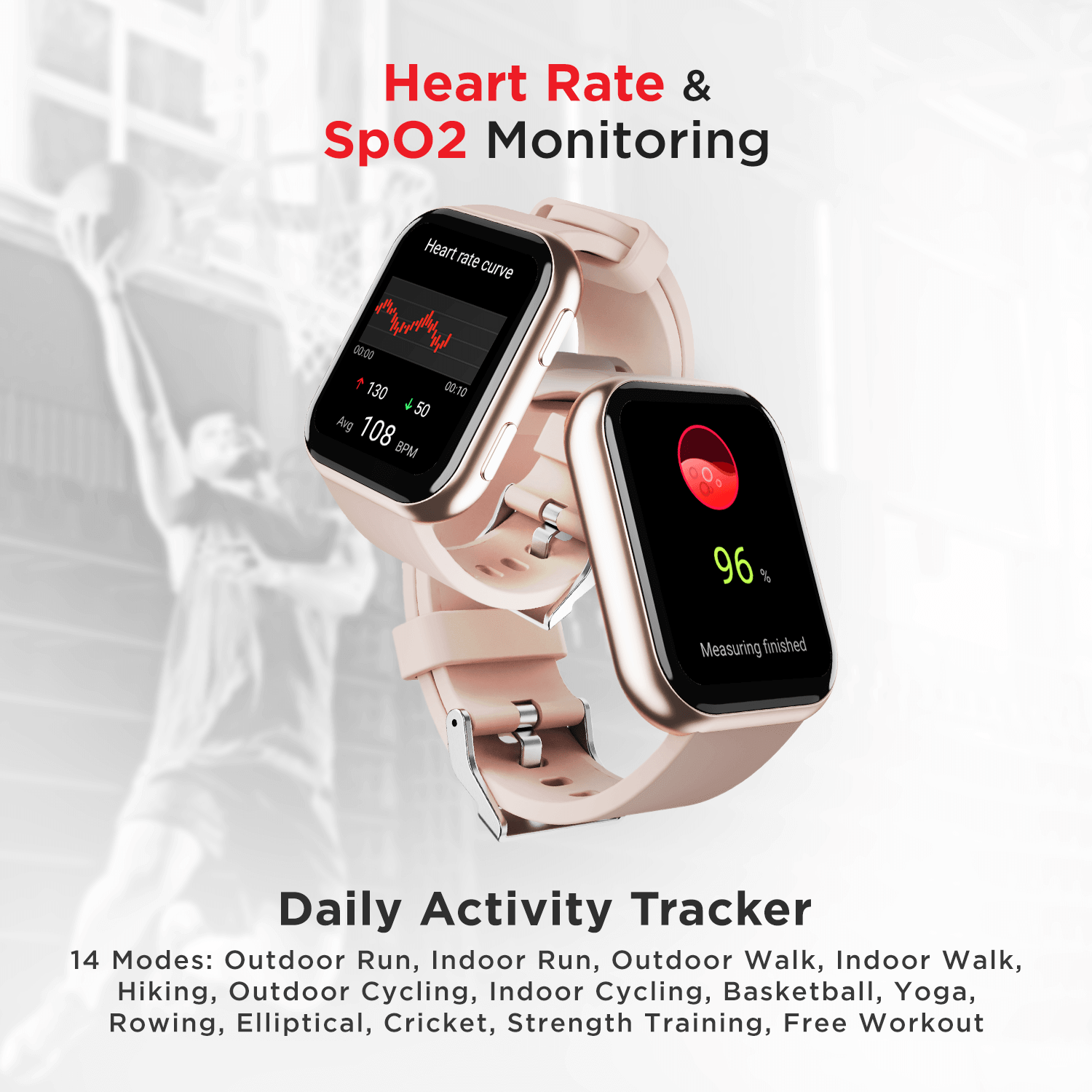 boAt Blaze | Fast Charging Smart Watch with 1.75" (4.45 cm) HD Display, Upto 10 Days of Battery Life, Heart Rate & SPO2 Monitoring
