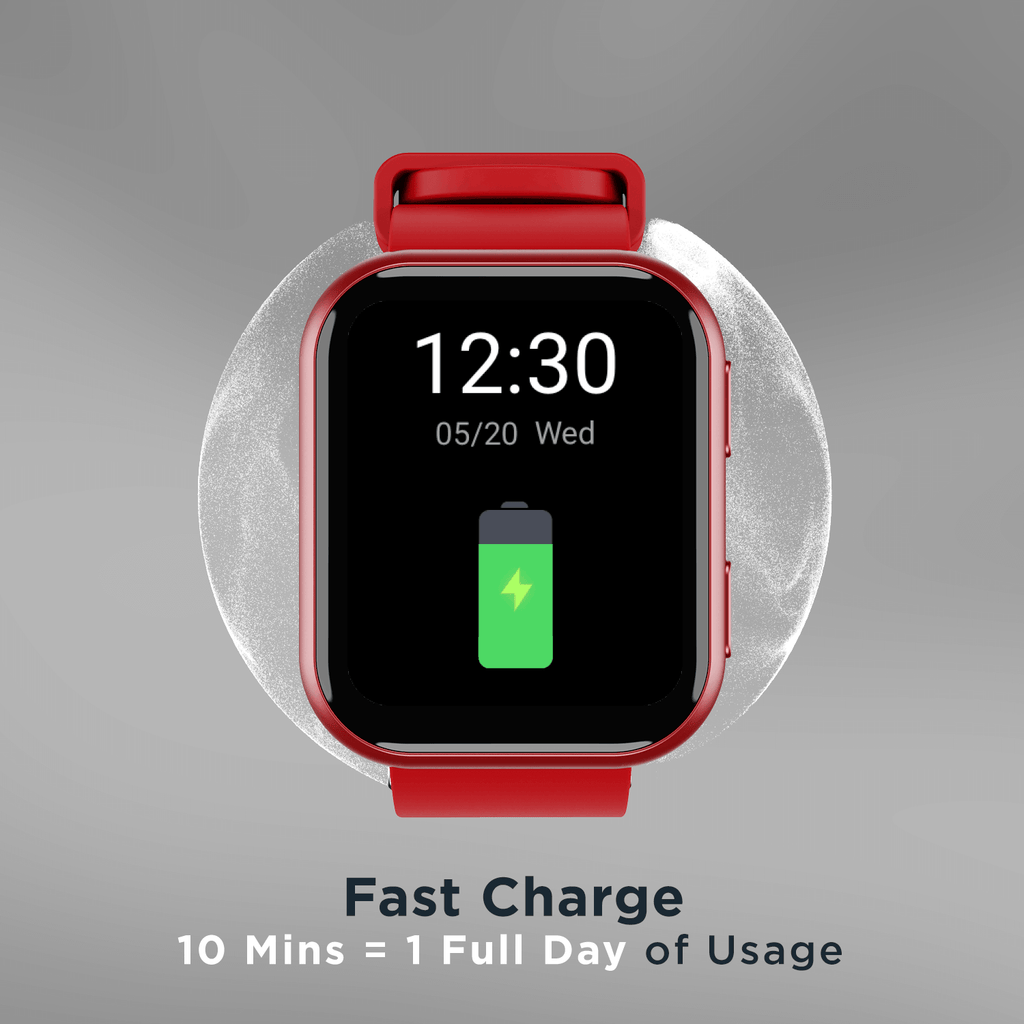boAt Blaze | Fast Charging Smart Watch with 1.75" (4.45 cm) HD Display, Upto 10 Days of Battery Life, Heart Rate & SPO2 Monitoring