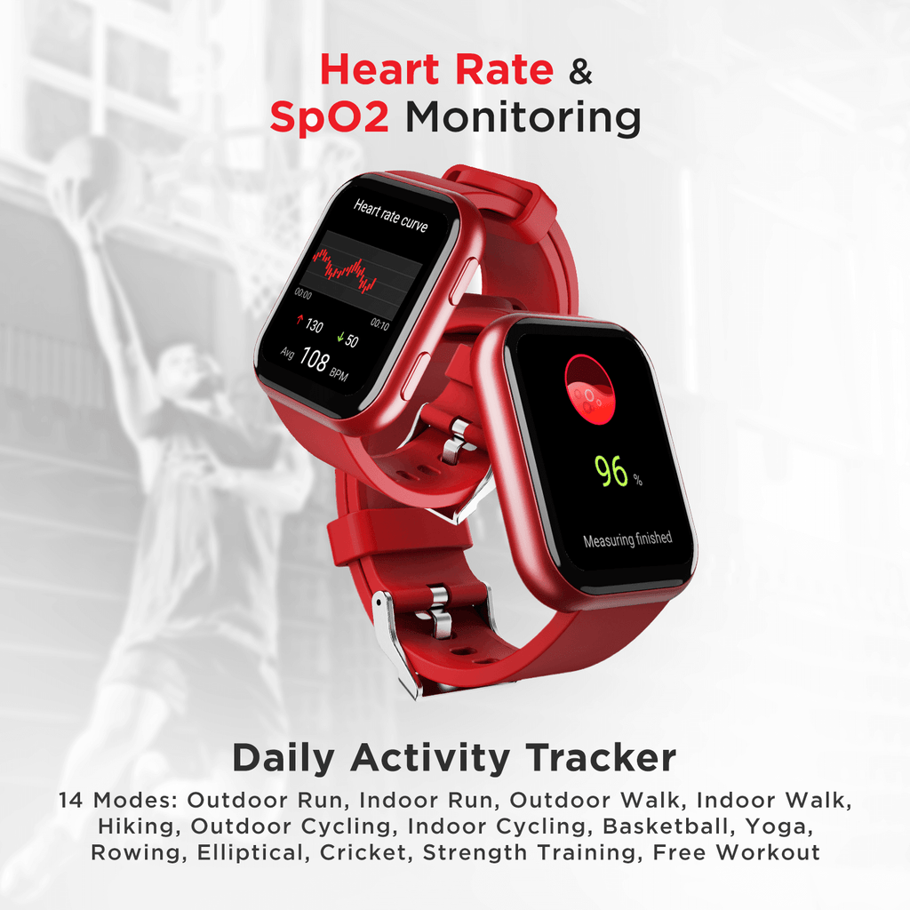 boAt Blaze | Fast Charging Smart Watch with 1.75" (4.45 cm) HD Display, Upto 10 Days of Battery Life, Heart Rate & SPO2 Monitoring