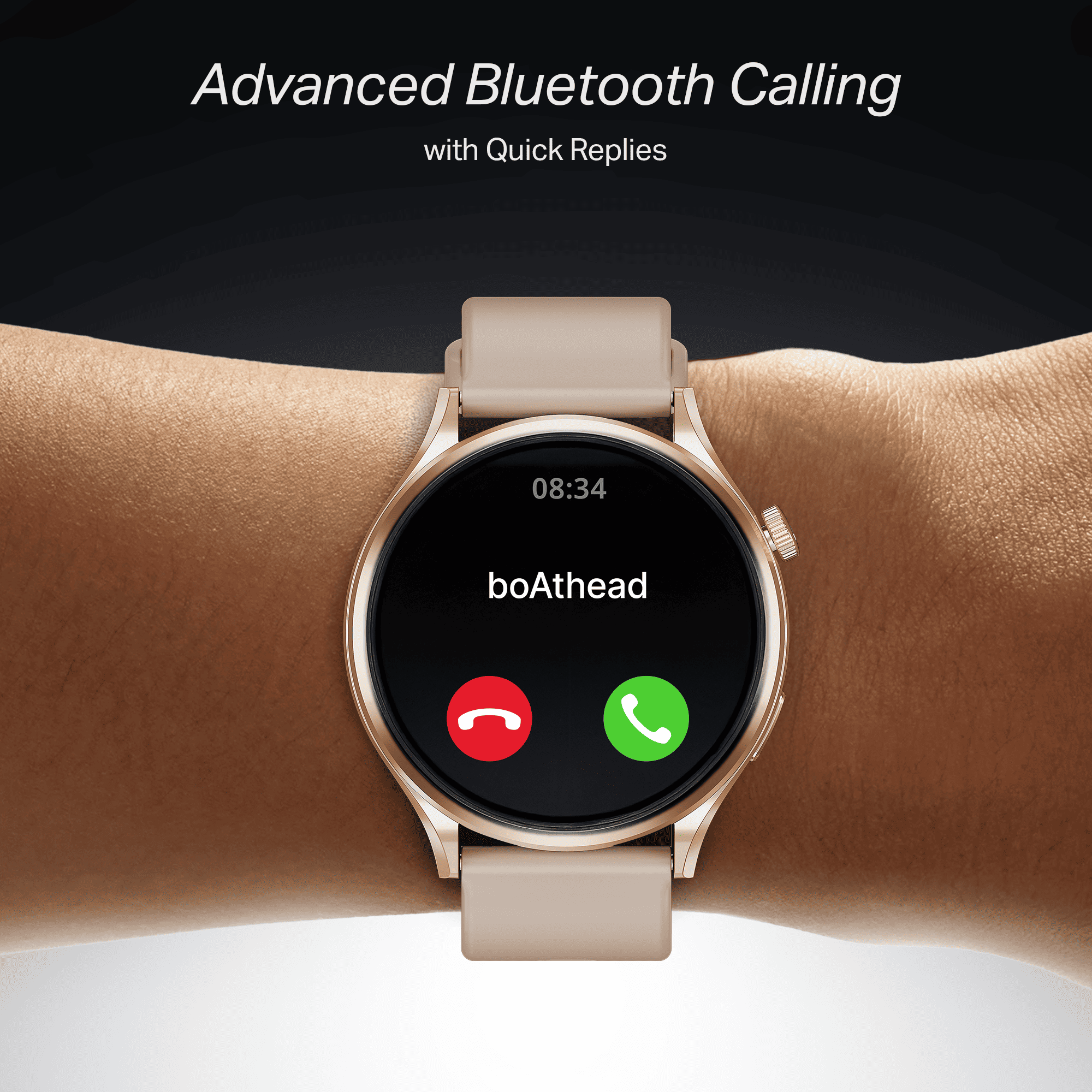 boAt Lunar Discovery Pro | Premium Smartwatch with 1.39" HD Display, Advanced BT Calling & Health Monitoring