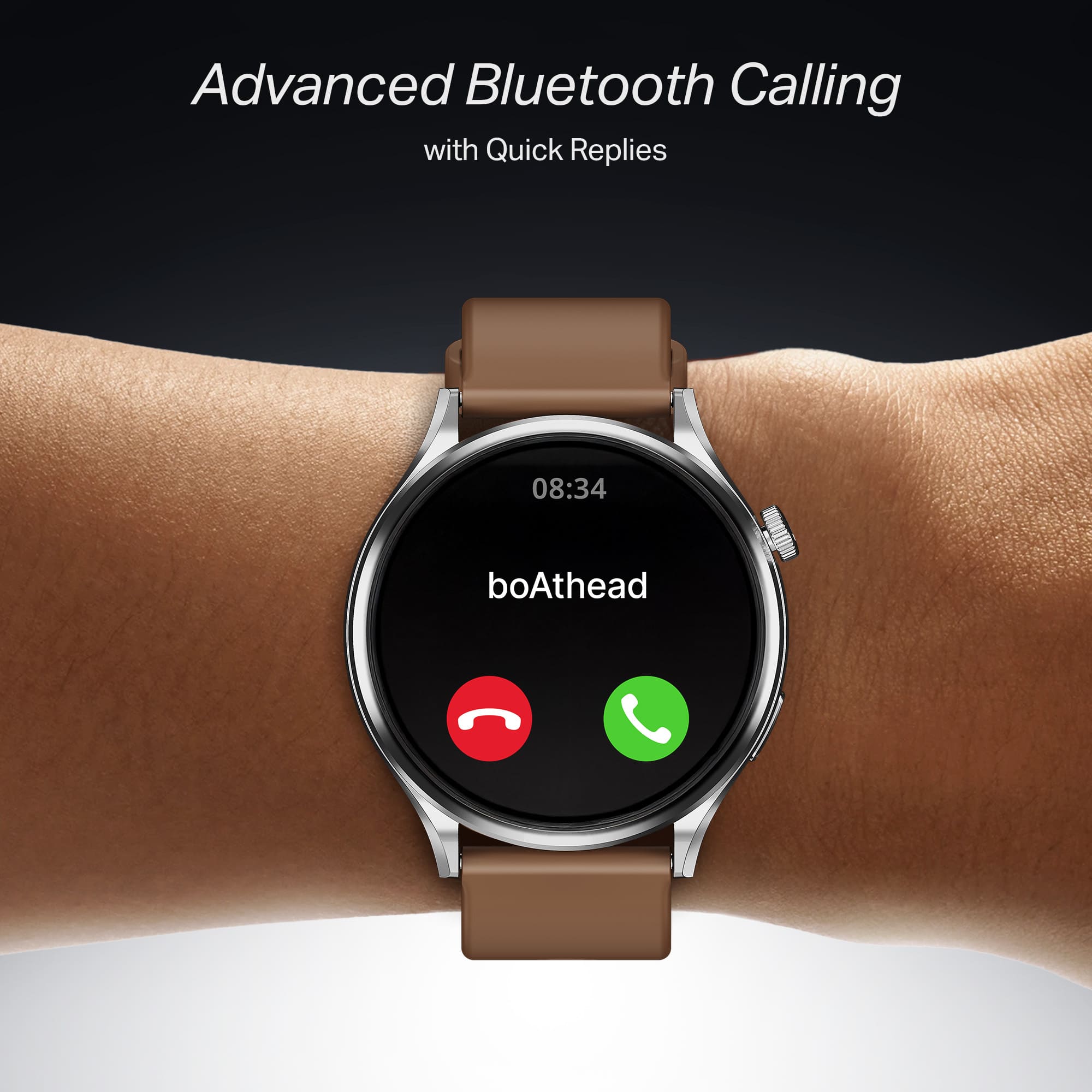 boAt Lunar Discovery Pro | Premium Smartwatch with 1.39" HD Display, Advanced BT Calling & Health Monitoring