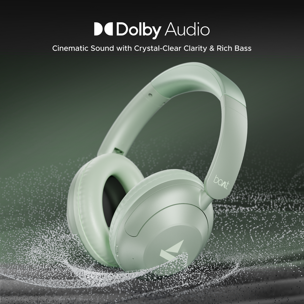 boAt Rockerz 650 Pro | Wireless Headphone with 80 Hours Playback, Dolby Audio, Touch & Swipe Controls