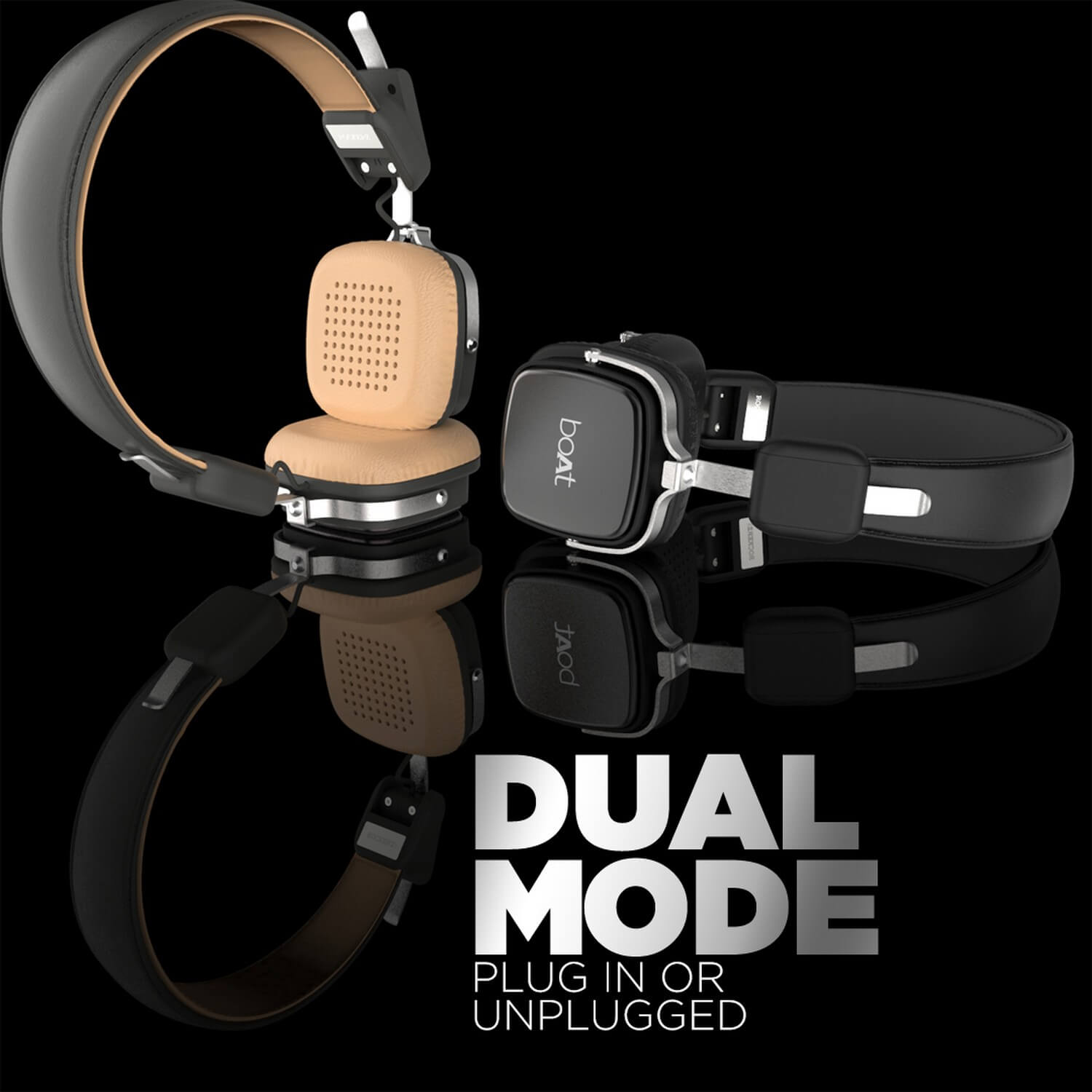 boAt Rockerz 600 | Bluetooth Headphone with 40mm Dynamic Driver, 8 Hours Playback, Easy Tap Controls, 300mah Battery