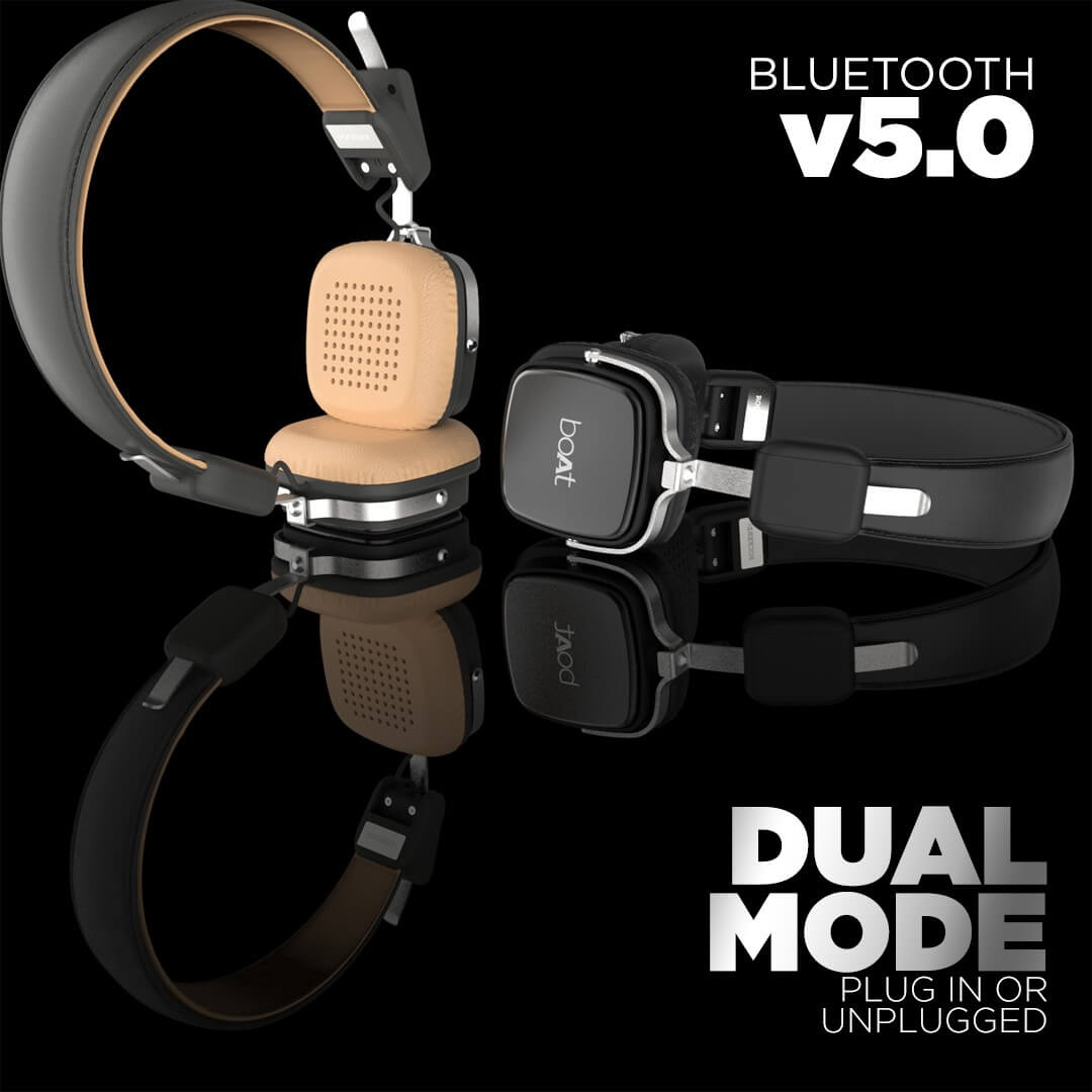 boAt Rockerz 610 | Wireless Headphone with Bluetooth v4.1, 8H Playback, 40mm Drivers, 300mAh Battery
