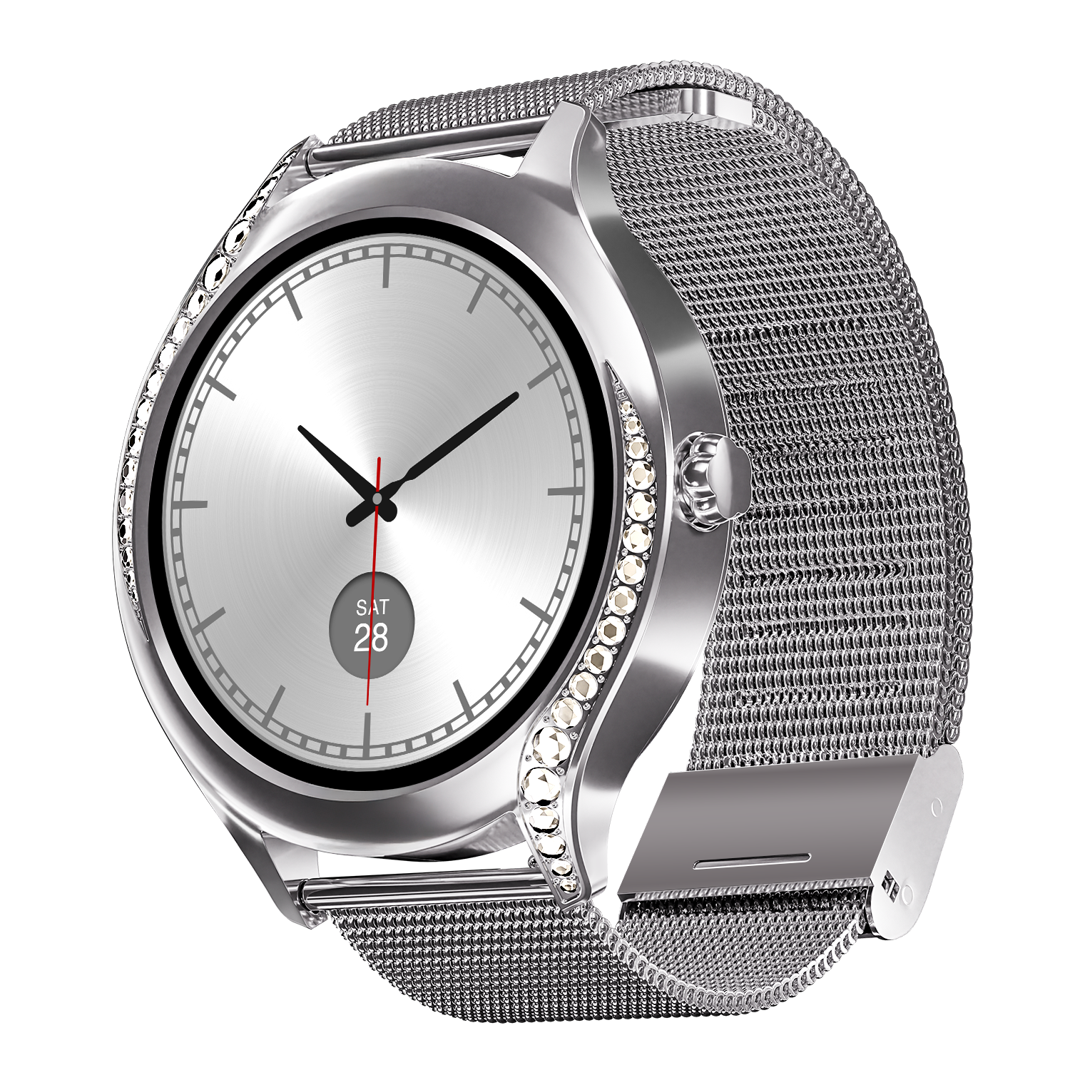 boAt Enigma Gem | Smartwatch with 1.19" AMOLED Display, SOS with Location Tracking, Single Chip BT Calling