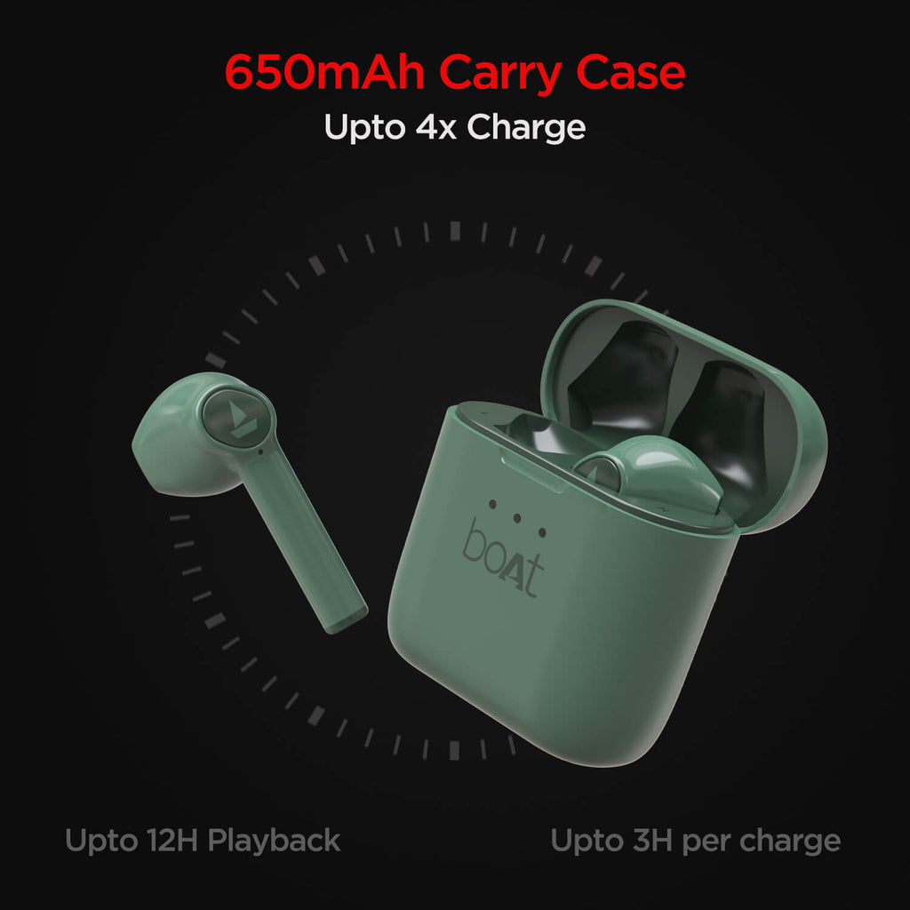boAt Airdopes 131 SS Edition | TWS Earbuds with upto 60 Hours Playback, 13mm Drivers, IWP Technology, 650mAh Charging Case