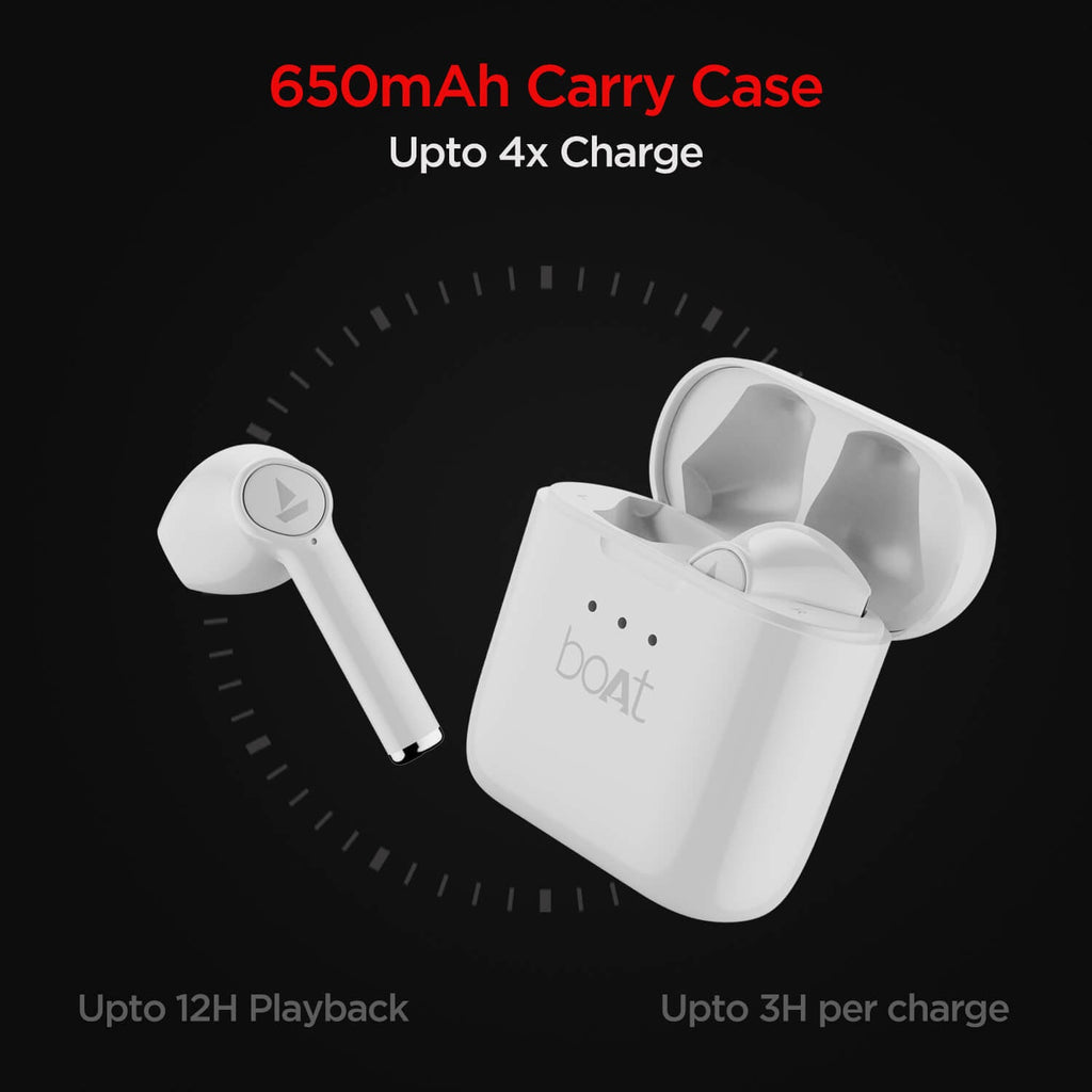 boAt Airdopes 131 SS Edition | TWS Earbuds with upto 60 Hours Playback, 13mm Drivers, IWP Technology, 650mAh Charging Case