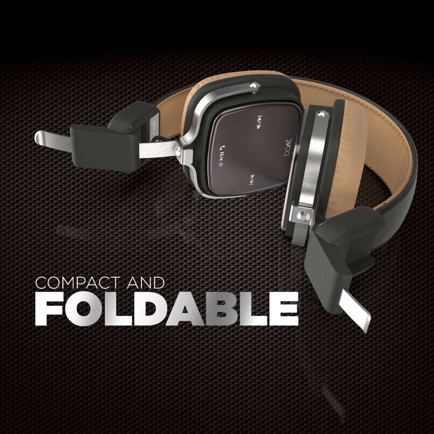 boAt Rockerz 600 | Bluetooth Headphone with 40mm Dynamic Driver, 8 Hours Playback, Easy Tap Controls, 300mah Battery
