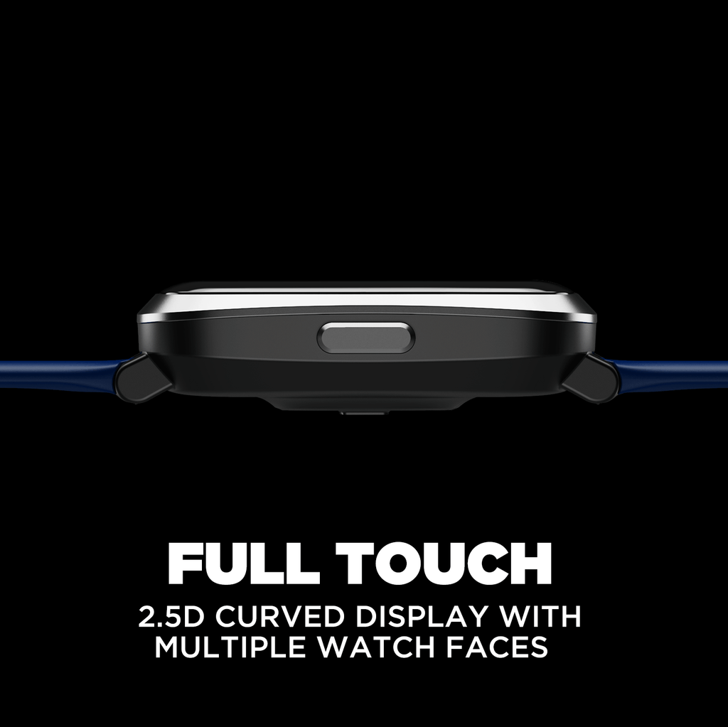 boAt Storm RTL | Fitness & Activity Tracker Smart Watch with 1.29" (3.3 cm) Curved Color Display, SpO2 Sensor and 8 Active Sports Mode
