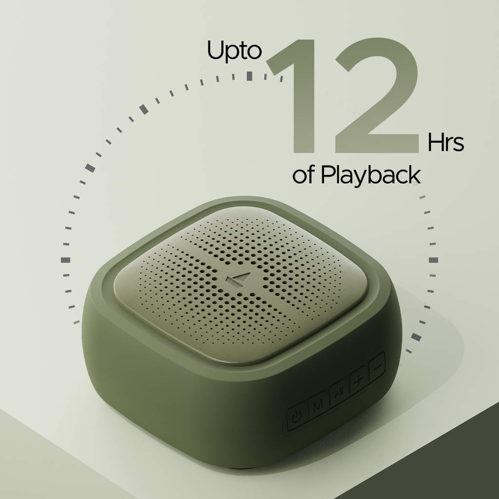 boAt Stone 200 Pro | Portable Bluetooth Speaker with 8W RMS Sound, 12H Playback, 52mm Drivers