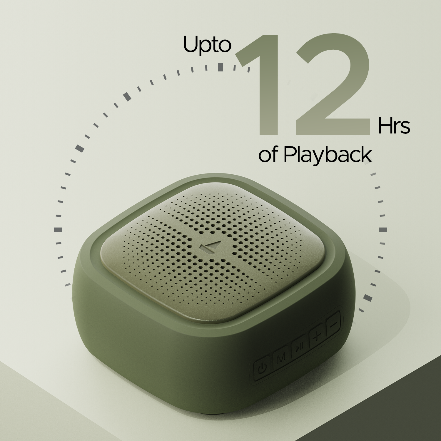 boAt Stone 200 Pro | Portable Bluetooth Speaker with 8W RMS Sound, 12H Playback, 52mm Drivers
