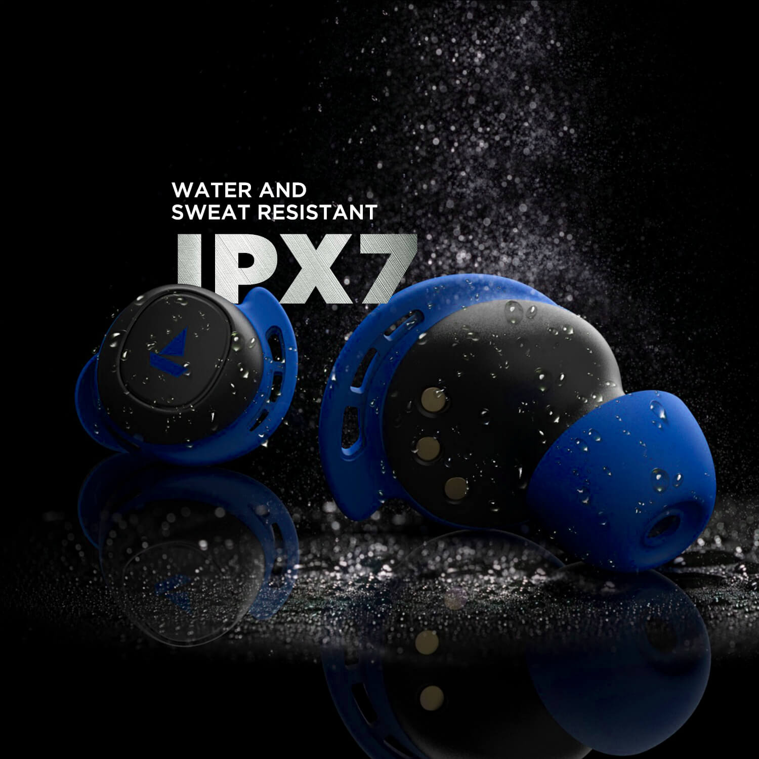 boAt Airdopes 441 Pro | Wireless Earbuds with 6mm drivers, IWP technology, Bluetooth 5.0, 2600mAh carry case,Voice Assistant