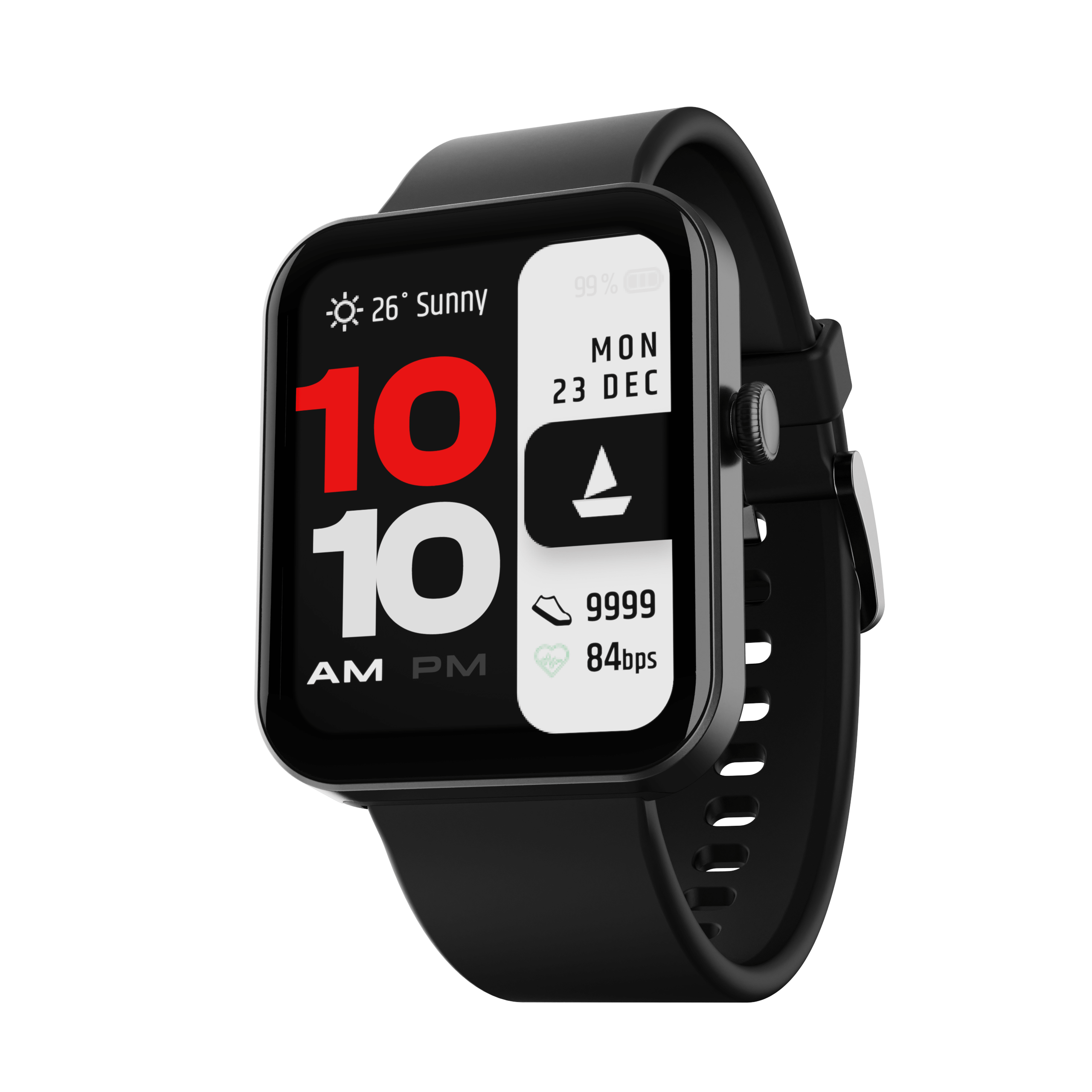 boAt Wave Stride Voice | Premium Bluetooth Calling Smartwatch with 1.83" (4.64 cm) HD Display, 100+ Sports Modes, 10 Days Of Battery Life