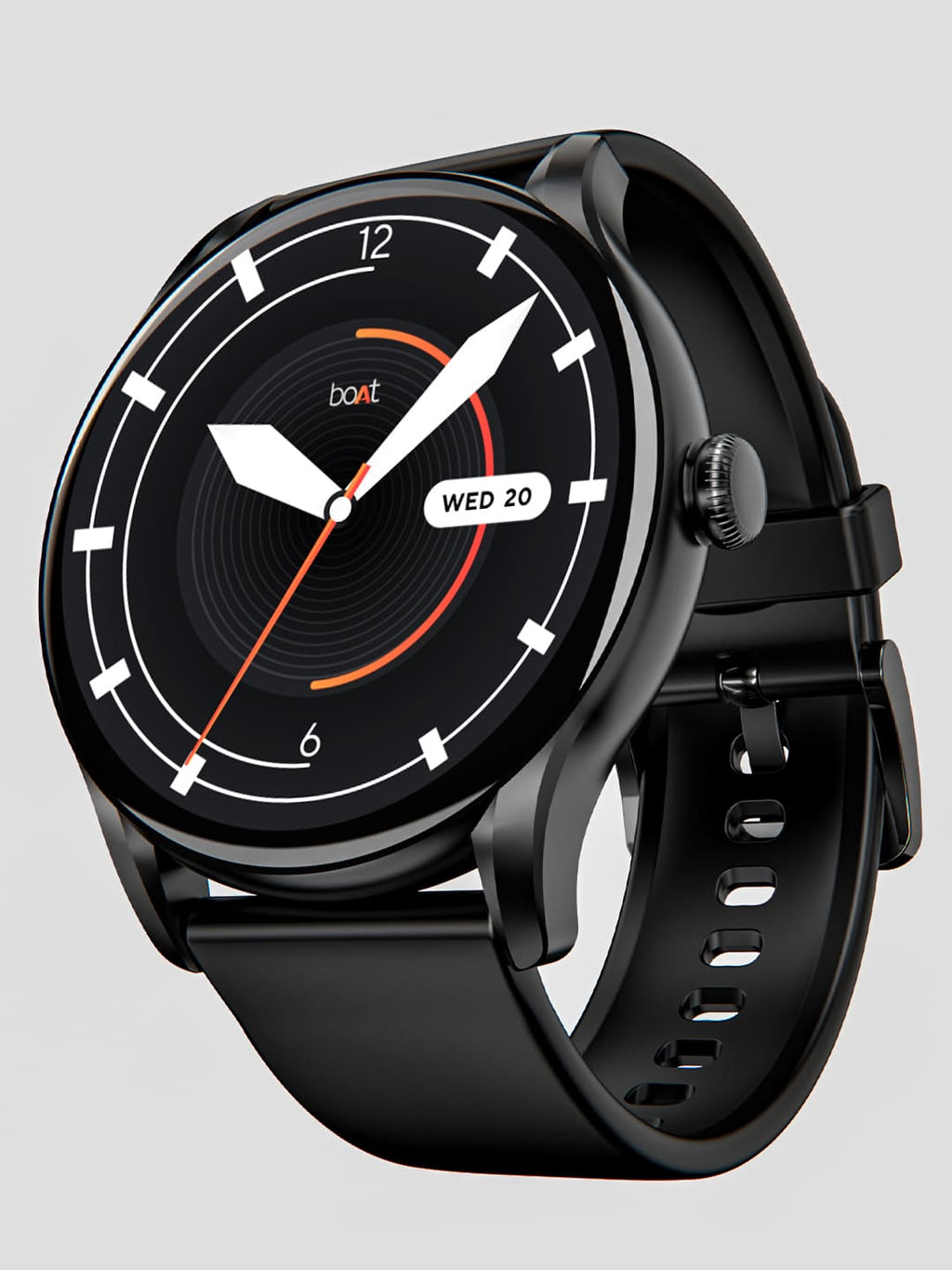 boAt Lunar Connect Ace | Round AMOLED Display Smartwatch with 1.43" (3.63 cm) Screen, Bluetooth Calling, 100+ Sports Modes