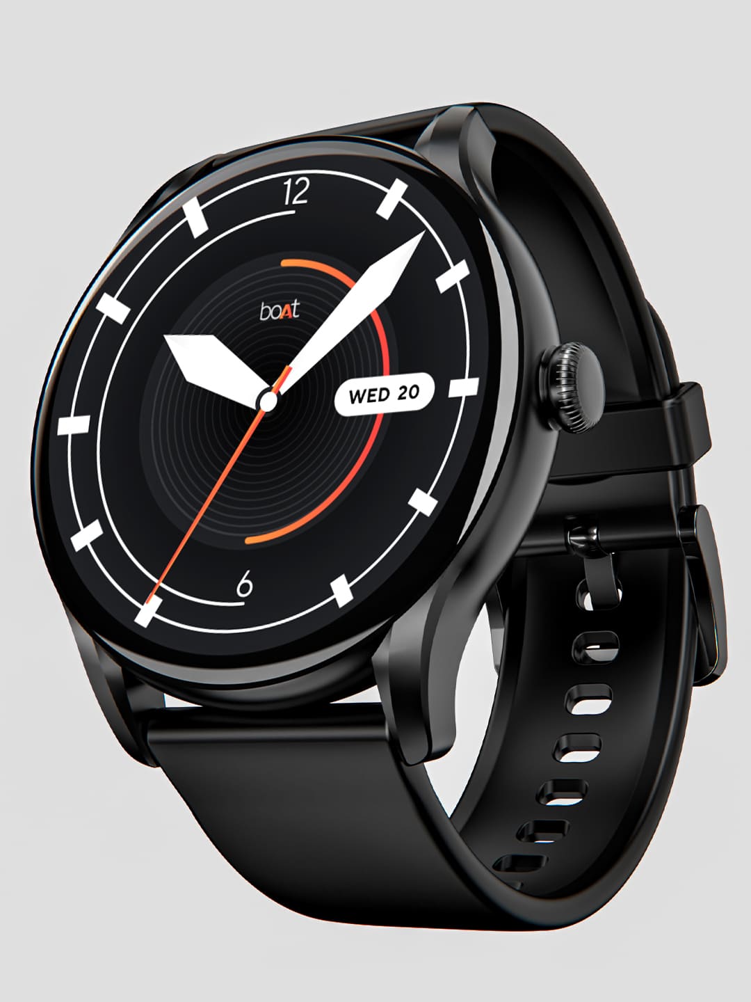 boAt Lunar Connect Ace | Round AMOLED Display Smartwatch with 1.43" (3.63 cm) Screen, Bluetooth Calling, 100+ Sports Modes
