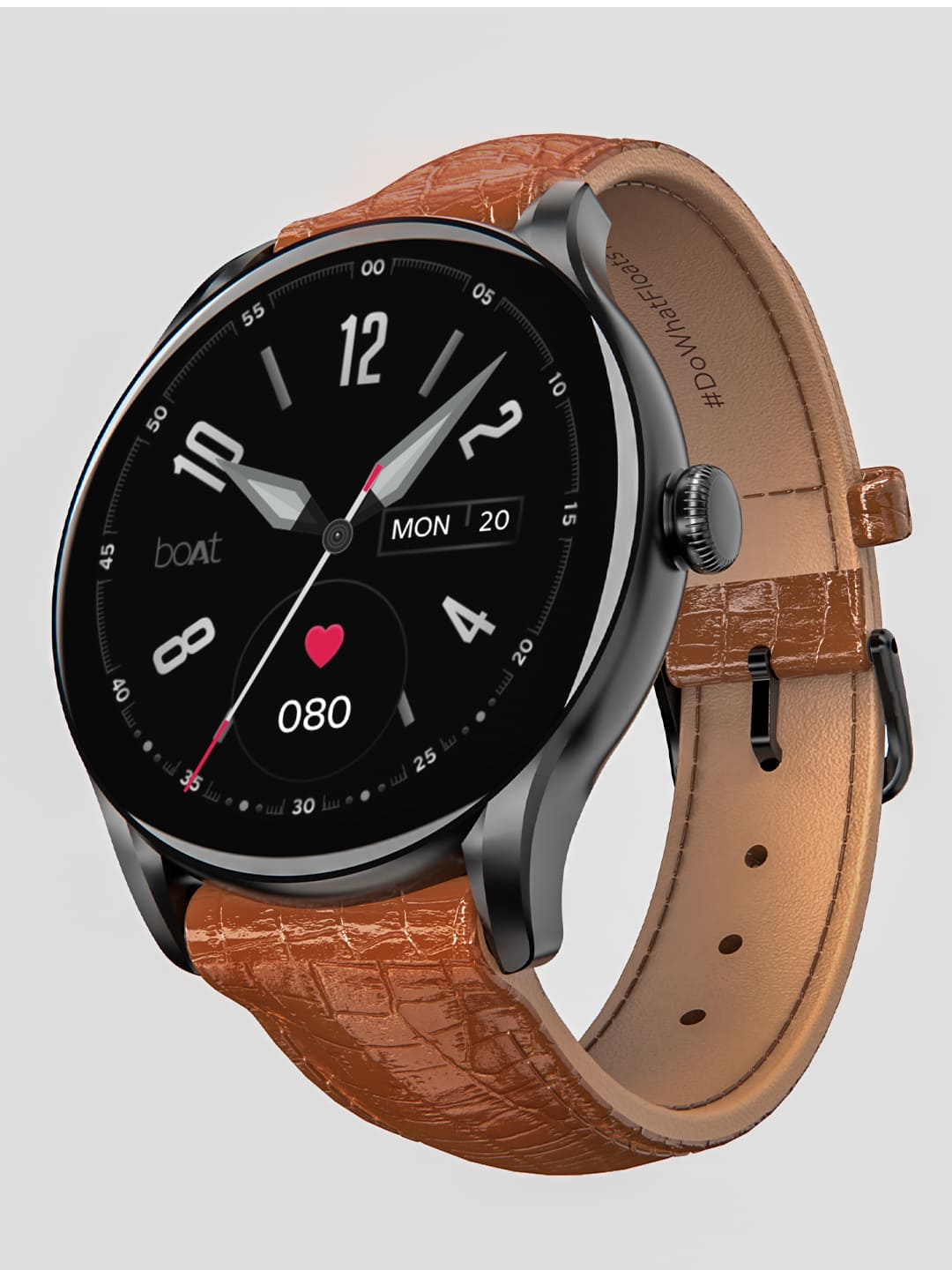 boAt Lunar Connect Ace | Round AMOLED Display Smartwatch with 1.43" (3.63 cm) Screen, Bluetooth Calling, 100+ Sports Modes