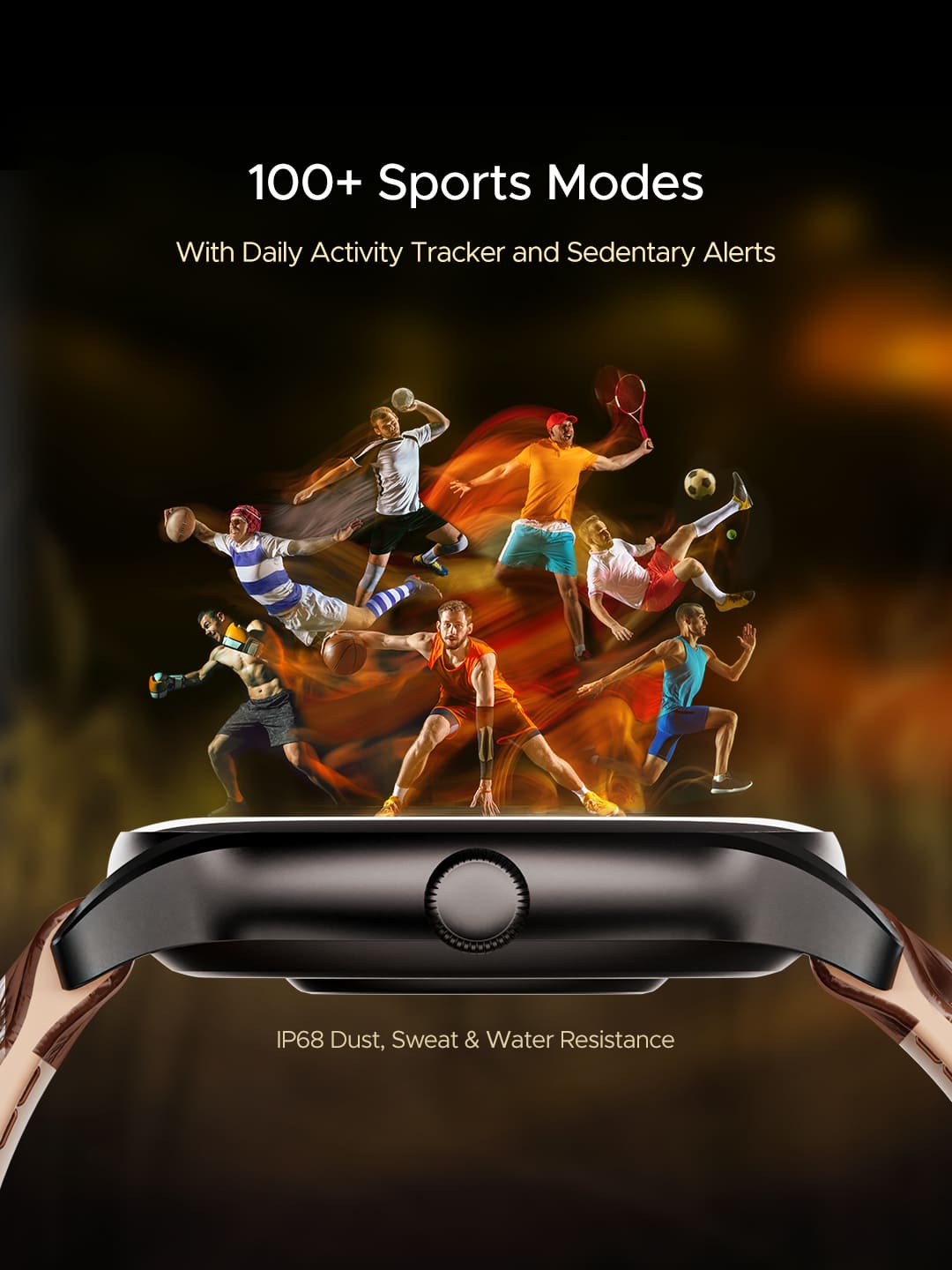 boAt Lunar Connect Ace | Round AMOLED Display Smartwatch with 1.43" (3.63 cm) Screen, Bluetooth Calling, 100+ Sports Modes