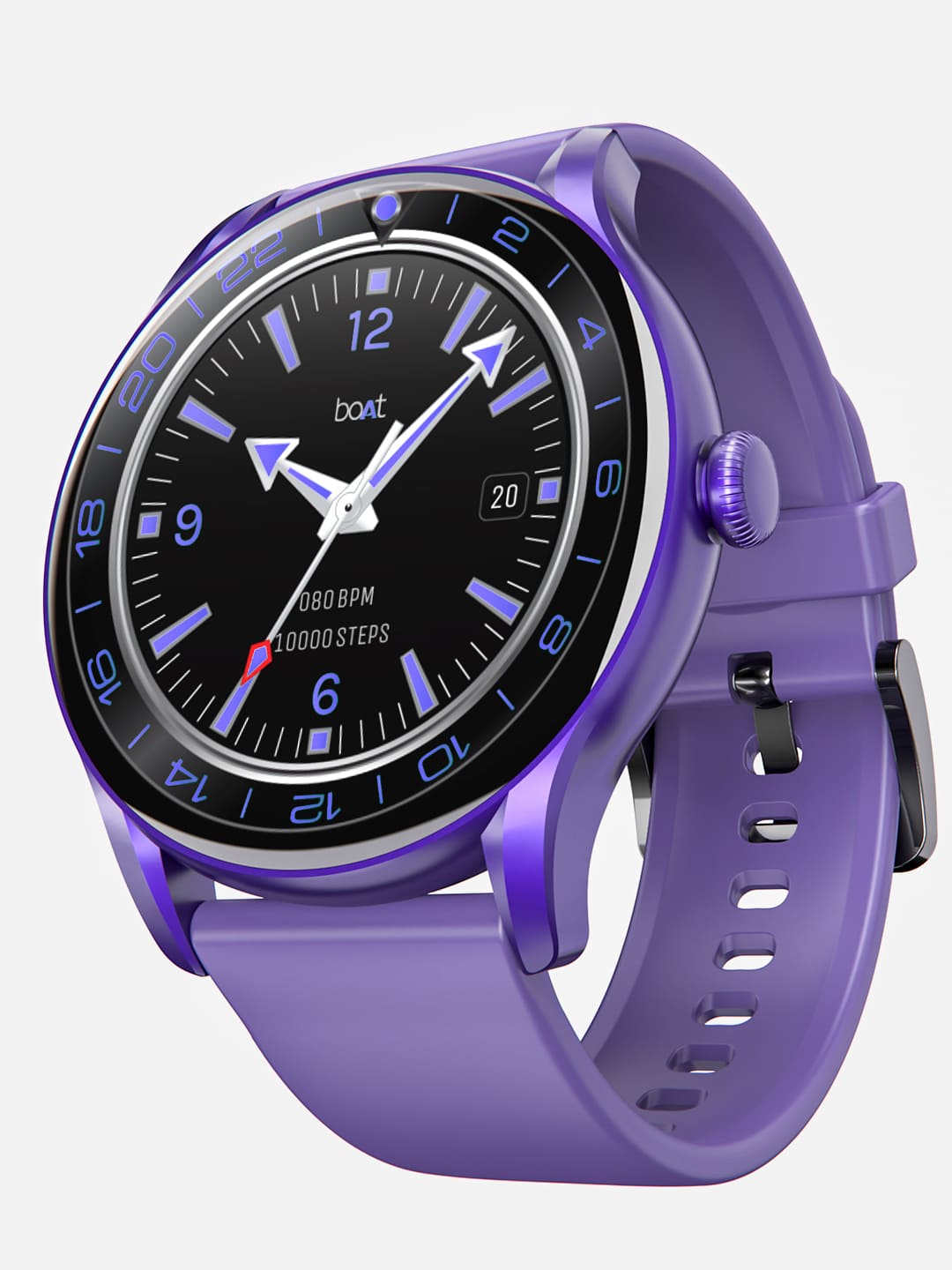 boAt Lunar Connect Ace | Round AMOLED Display Smartwatch with 1.43" (3.63 cm) Screen, Bluetooth Calling, 100+ Sports Modes