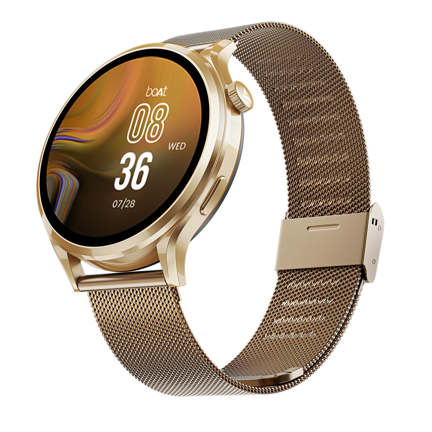 boAt Lunar Discovery Pro | Premium Smartwatch with 1.39" HD Display, Advanced BT Calling & Health Monitoring