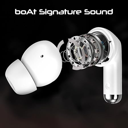 boAt Immortal 125 | Gaming Wireless Earbuds with BEAST™️Mode, 40 Hours Playback, ENx™ Technology, RGB LED lights
