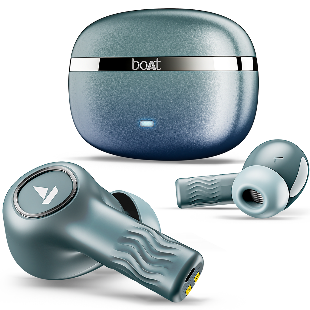 boAt Nirvana Ion ANC | Wireless Earbuds with Active Noise Cancellation, ENx™ Technology, 120 Hours Playback, BEAST™ Mode
