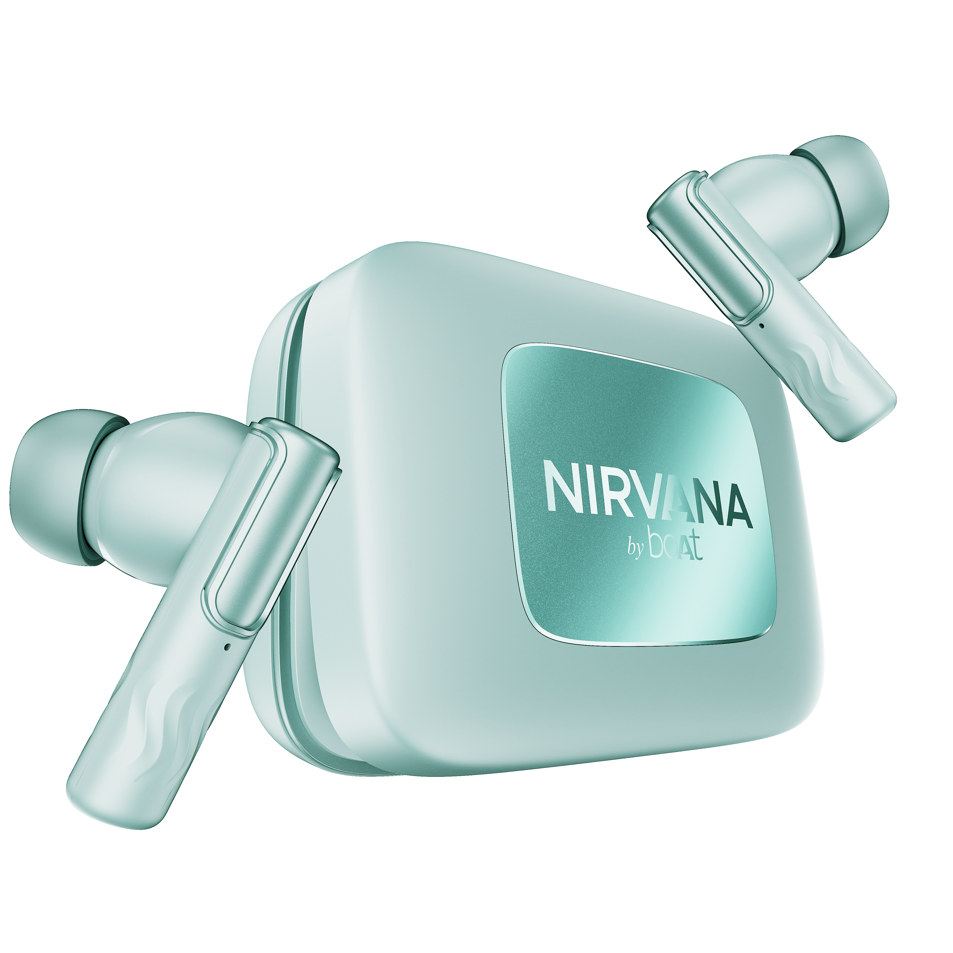 boAt Nirvana Ivy Pro | Wireless Earbuds with Dolby Head Tracking, 50H Playback, 52dB ANC & Adaptive EQ by Mimi