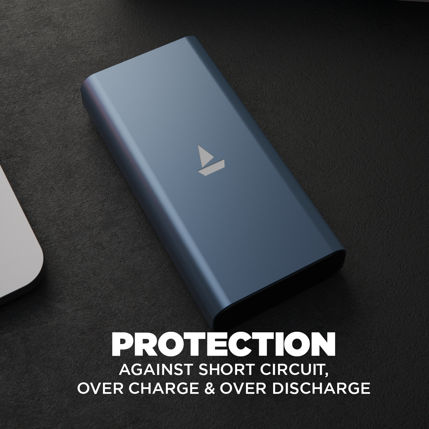 boAt EnergyShroom PB18 | Powerbank with 20000mAh battery capacity with Smart IC protection