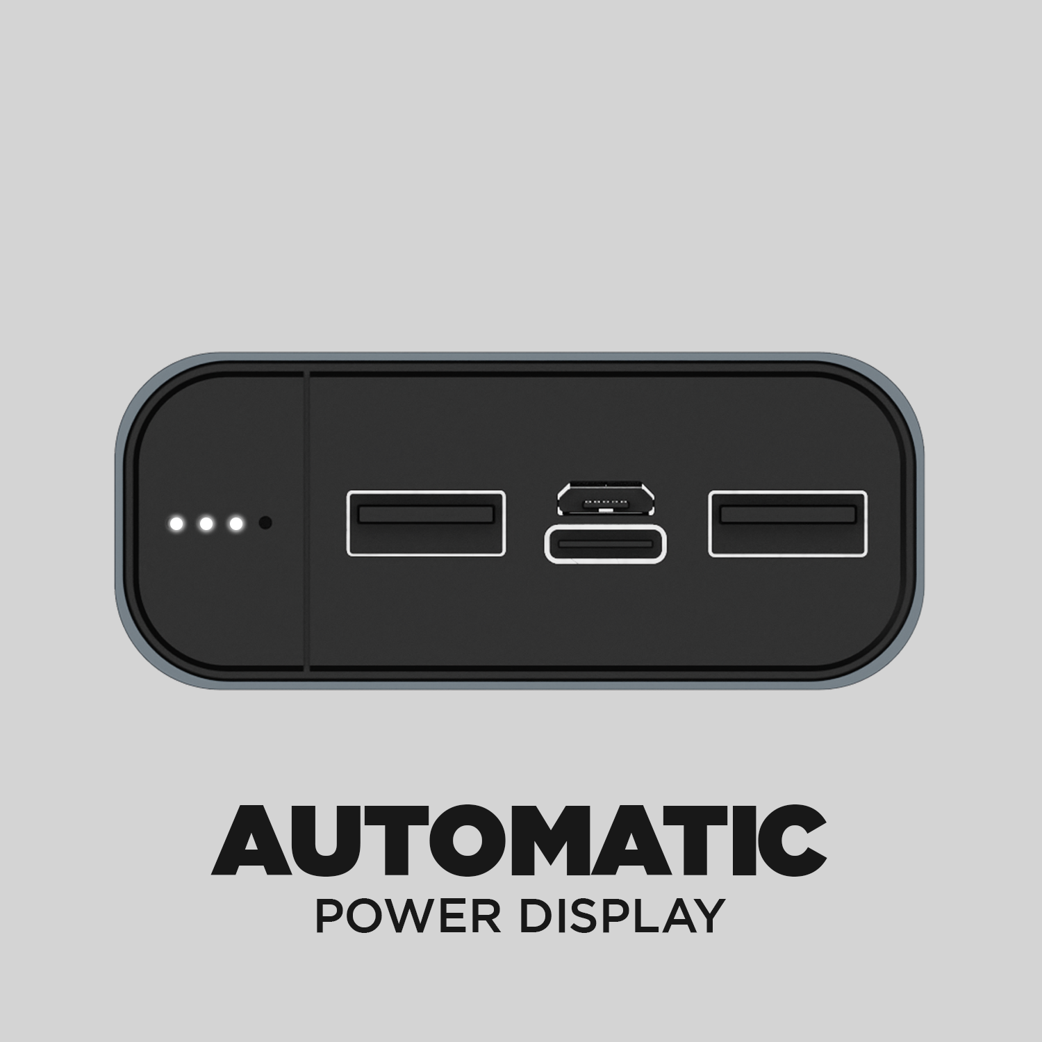 boAt EnergyShroom PB18 | Powerbank with 20000mAh battery capacity with Smart IC protection