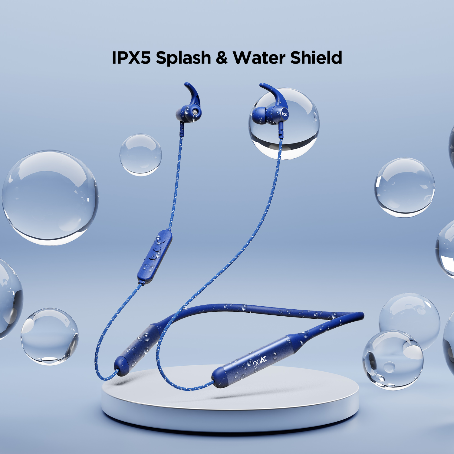boAt Rockerz 333 Pro | Wireless Earphone with Non-Stop Music Upto 60 Hours, Asap Charge, IPX5 Water Resistance
