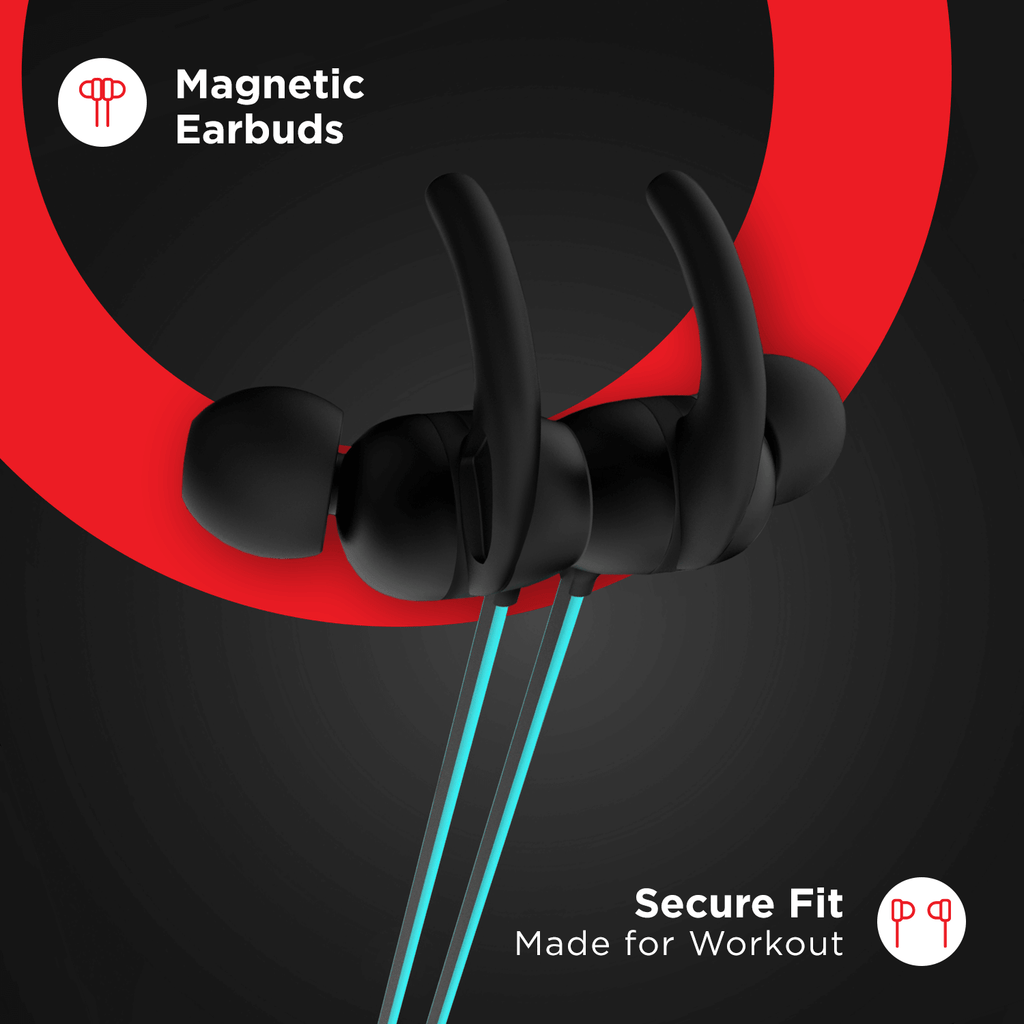 boAt Rockerz 255F | True HD Neckband with 10mm Dynamic Driver, Bluetooth 4.1, UpTo 6 Hours Playback, 110mah Battery