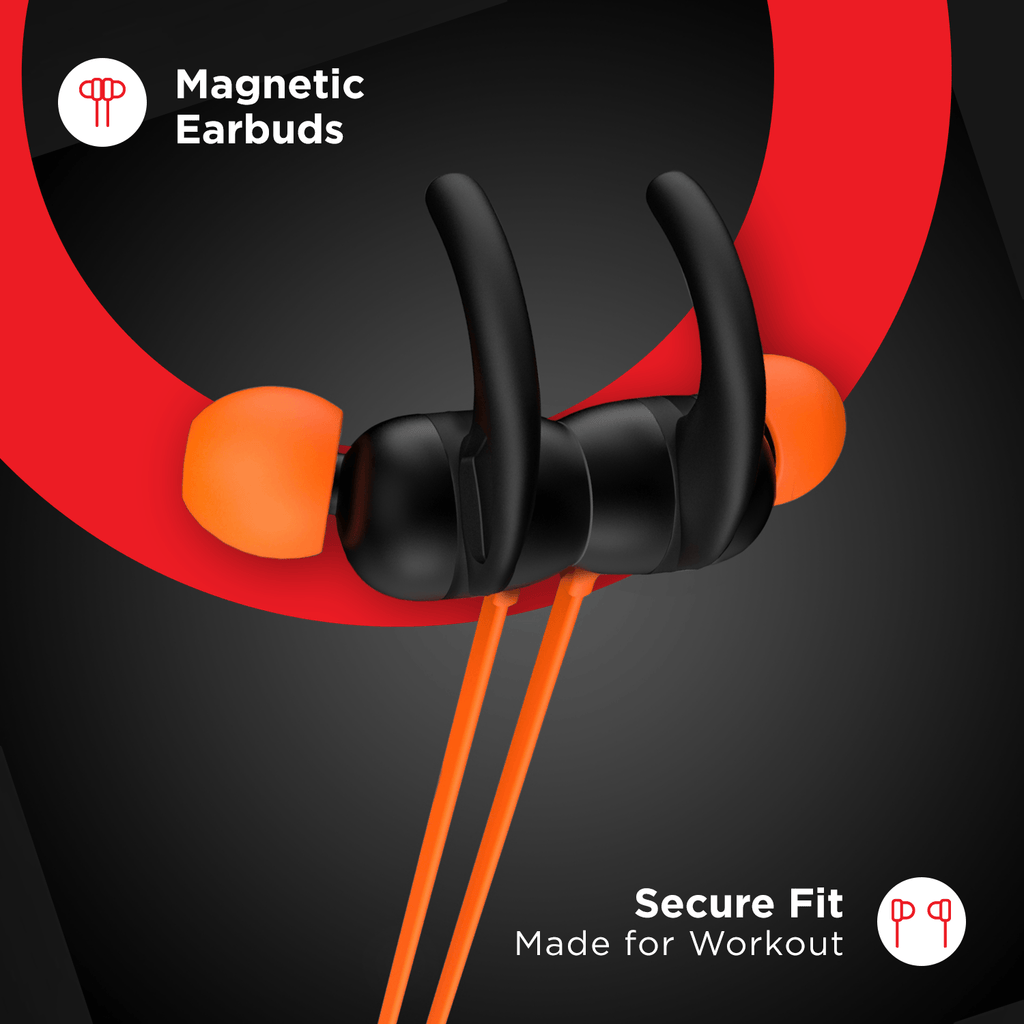 boAt Rockerz 255 | Bluetooth Wireless Earphone with 10 mm Dynamic Drivers, Uninterrupted Music Upto 6 Hours, IPX5 Sweat & Water Resistance, cVc Noise Cancellation