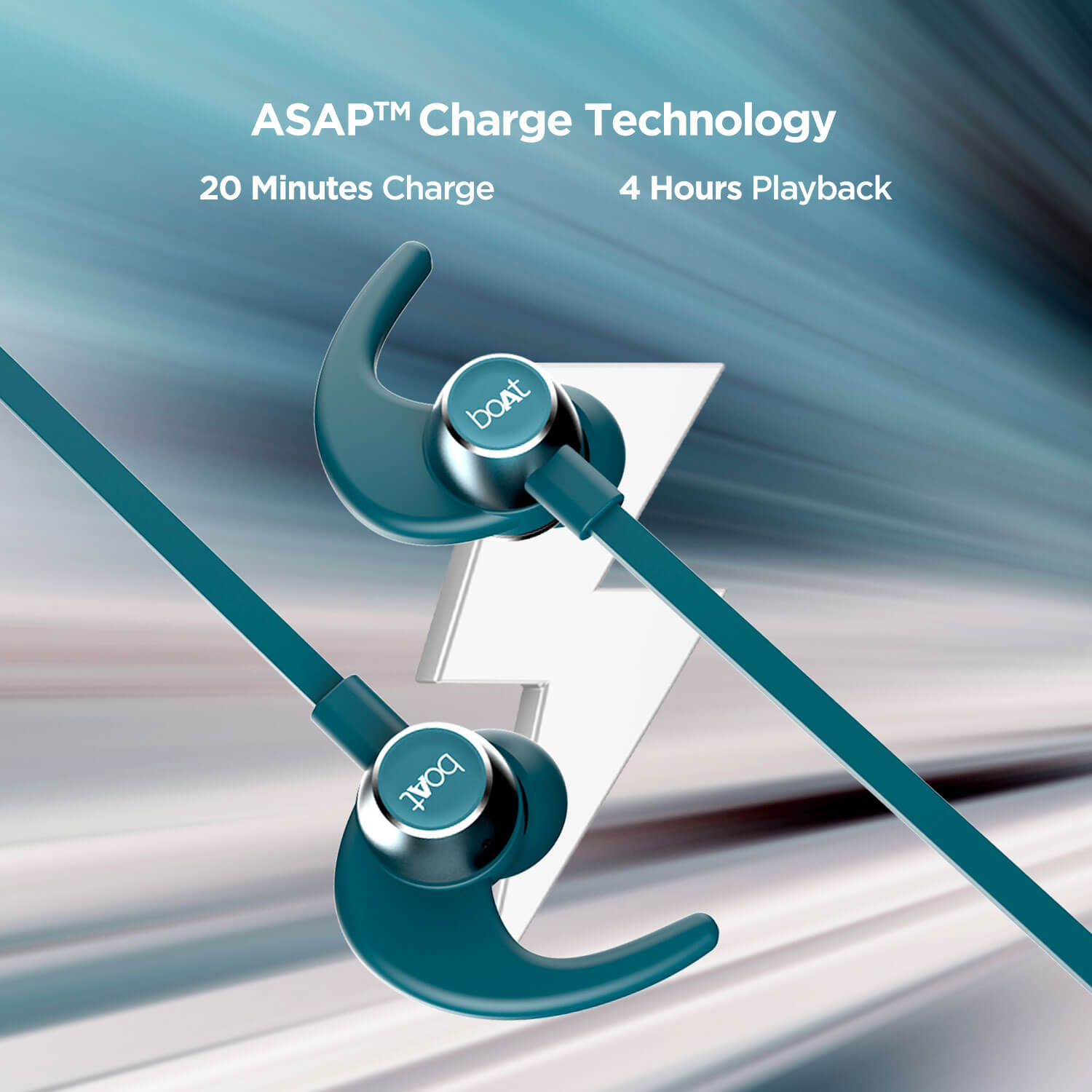 boAt Rockerz 258 Pro+ | Wireless Neckband with 40H Playback & ASAP Charge