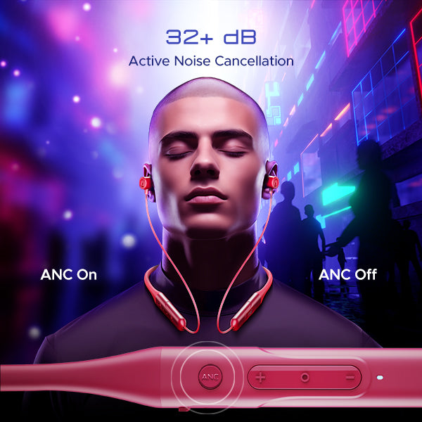 boAt Rockerz 255 ANC | Wireless Earphone with 100H Playback, ASAP™ Charge, BEAST™️ Mode, Active Noise Cancellation