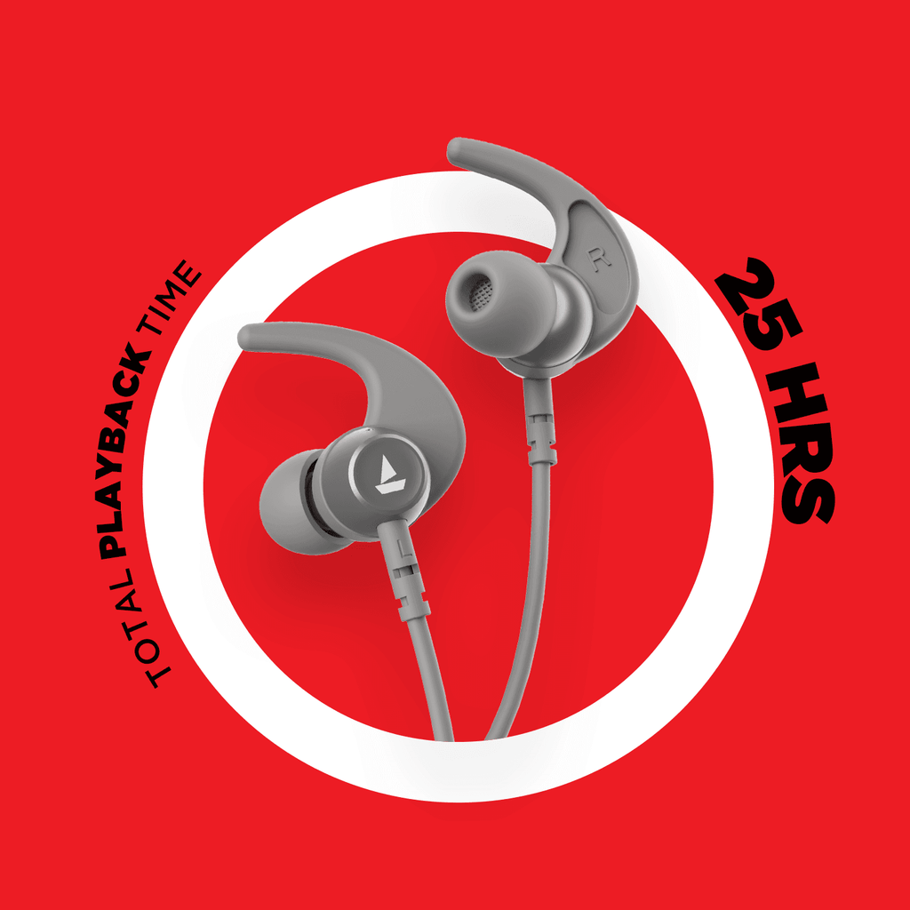 boAt Rockerz 260 v1 | Wireless Bluetooth Earphone with Insta Wake & Pair, Beast Mode for Gamers & Asap Charge